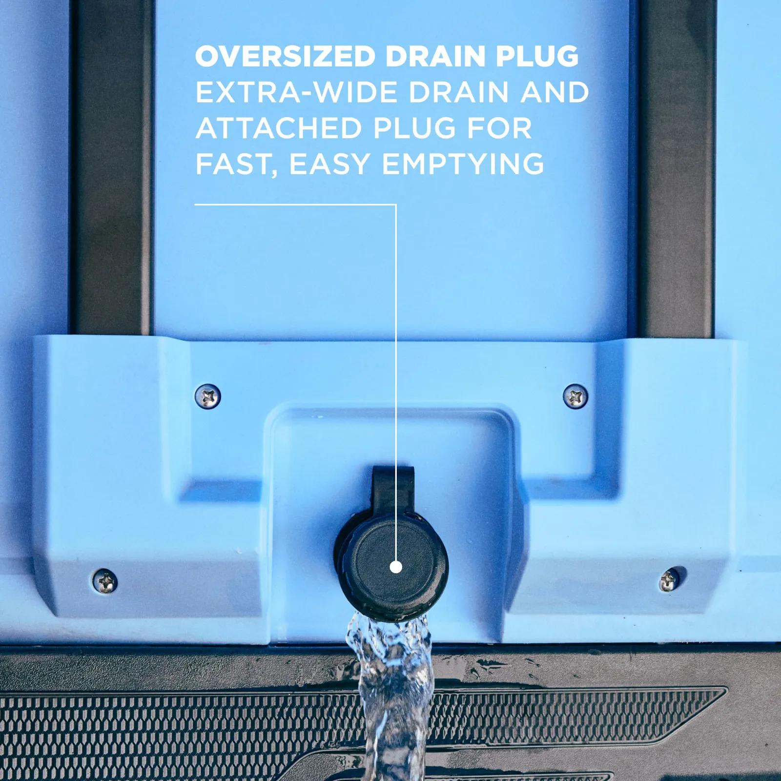 Wheeled Hard Cooler Insulated Heavy-Duty - 55 Quart - product view 11