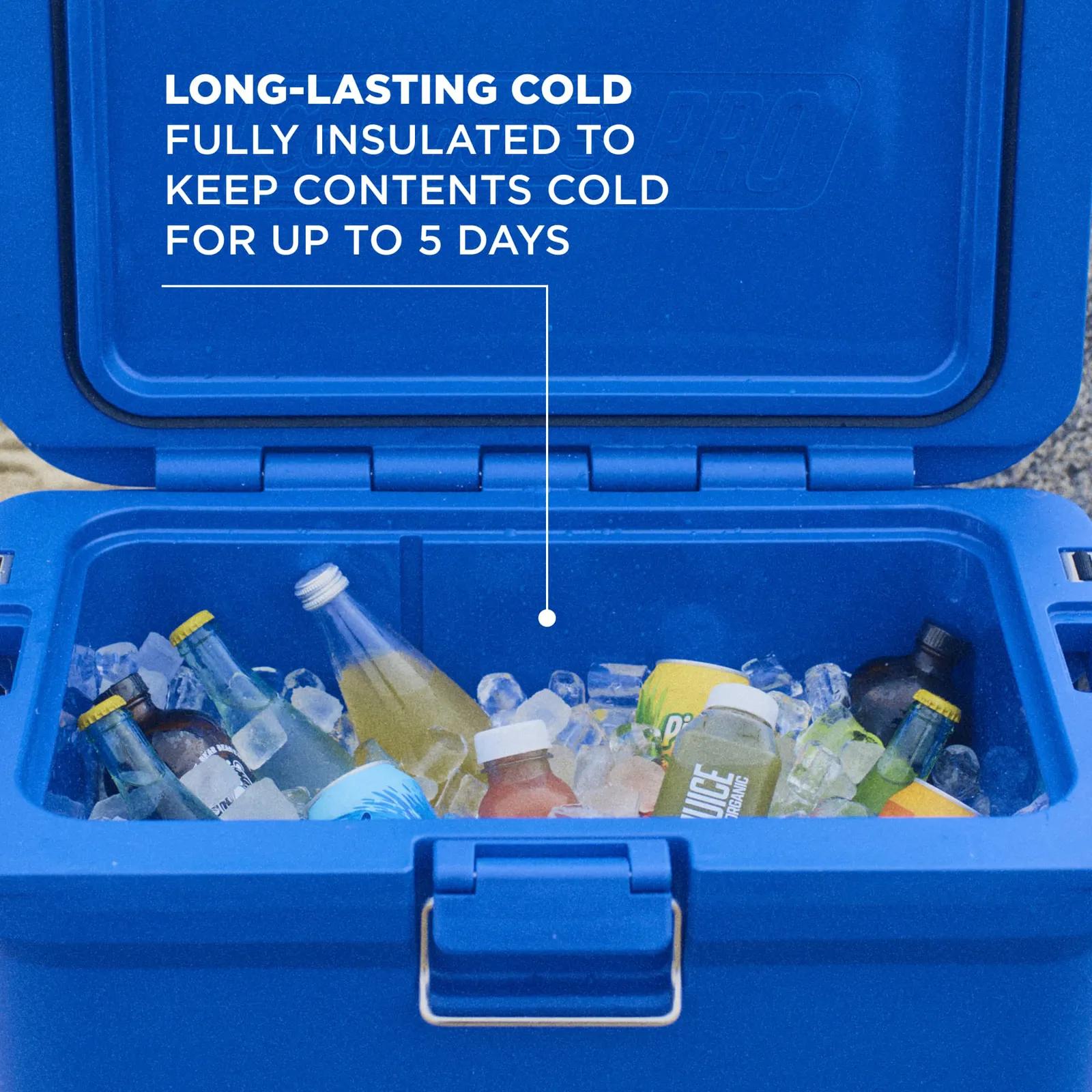 Wheeled Hard Cooler Insulated Heavy-Duty - 55 Quart - product view 12
