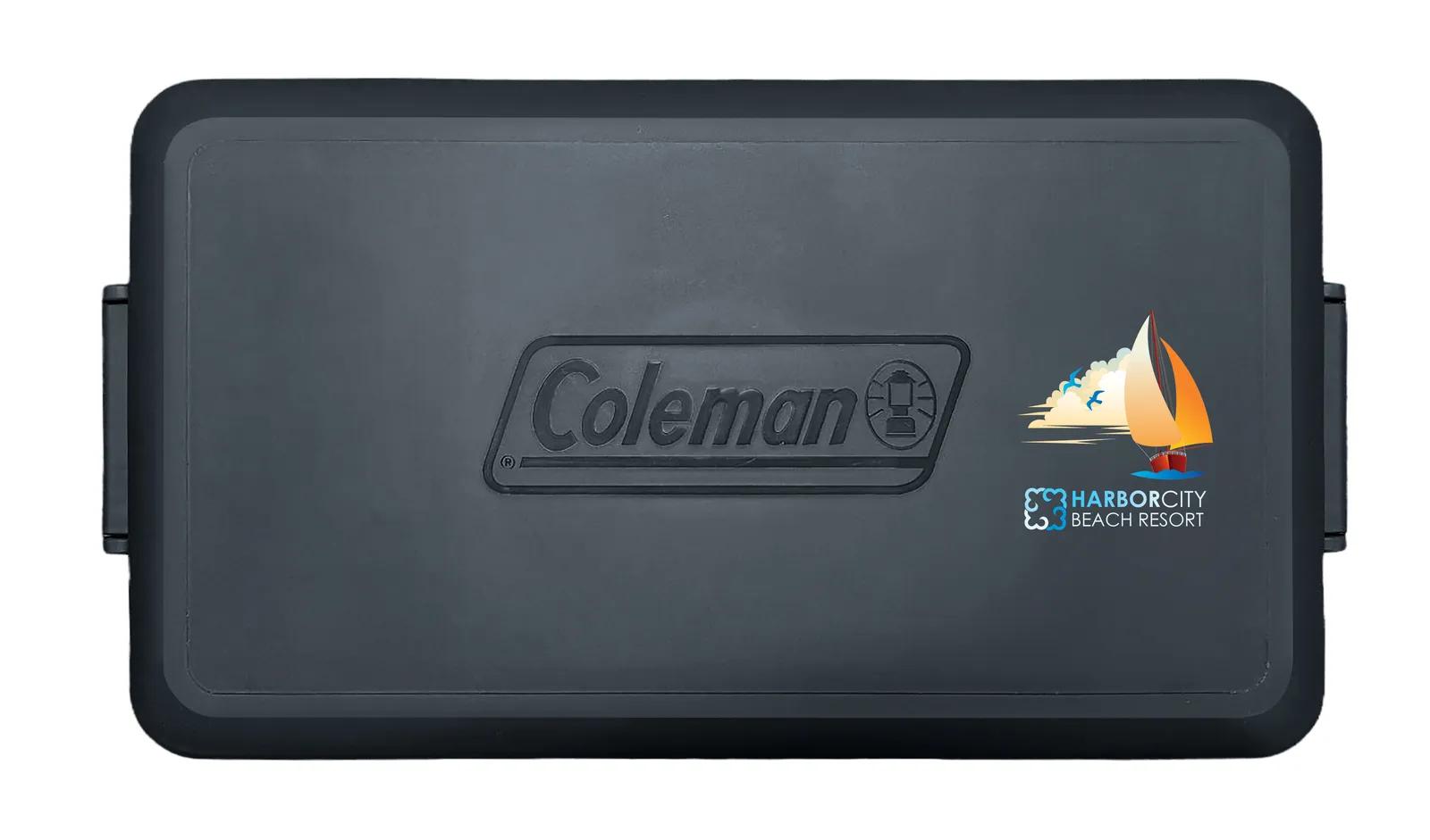 Wheeled Hard Cooler Insulated Heavy-Duty - 55 Quart - product view 2