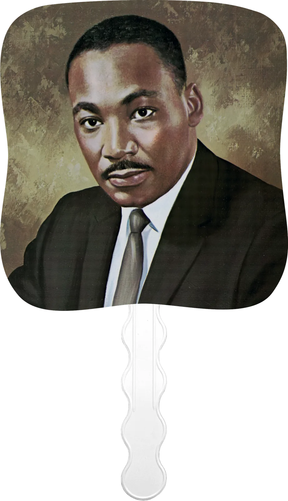 Martin Luther King Hand Fan Paper Custom - 7.75 x 7.5 in - product view 4