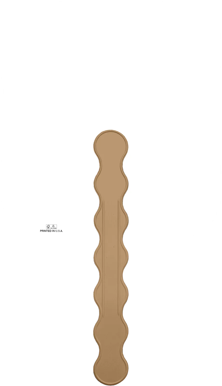 Christ Knocking Hand Fan Paper Custom Imprint - 7.75 x 7.5 in - product view 3