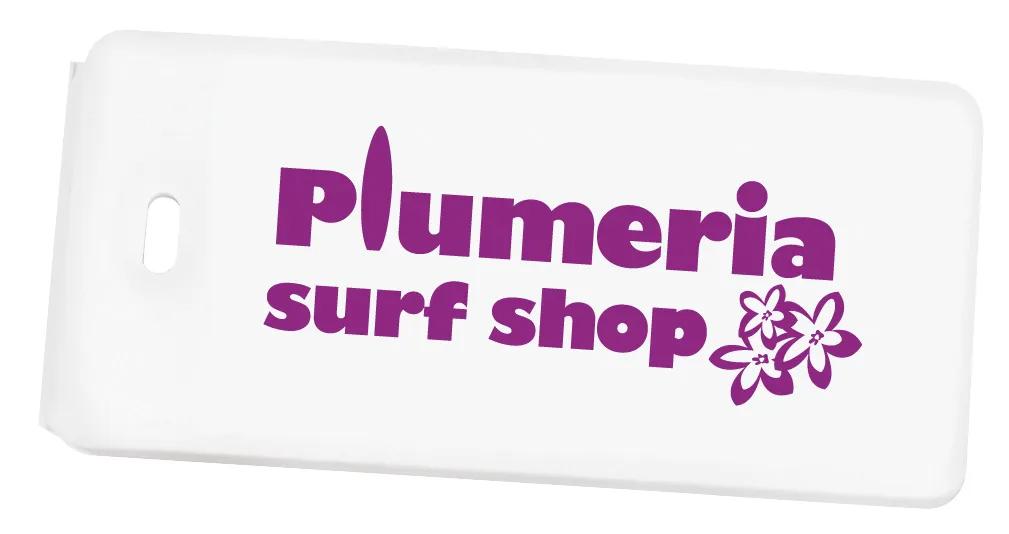 Luggage Tag PVC Plastic ID Card Pocket - 2.25 x 4.25 in - product view 2