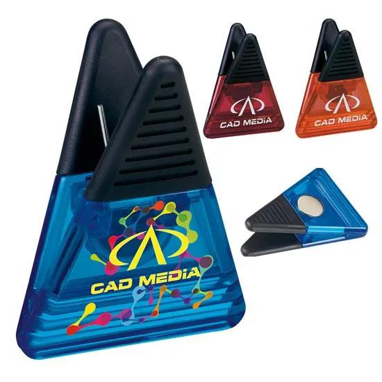 Custom Magnetic Clip Plastic Office Organizer - 2.94 x 2.25 in