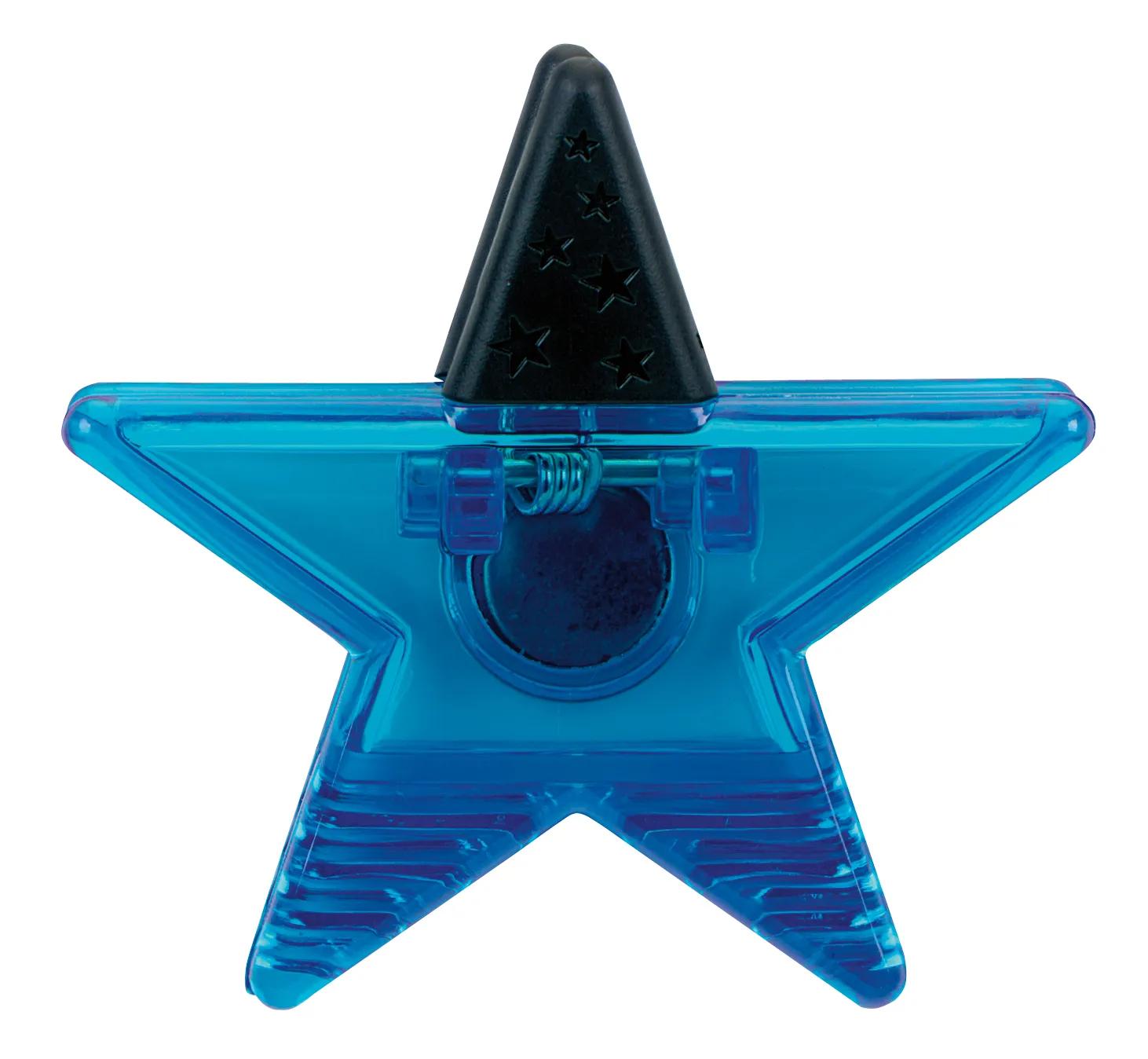 Star Magnetic Clip Financial Plastic Rubber - 3.44 x 3.44 in - product view 4