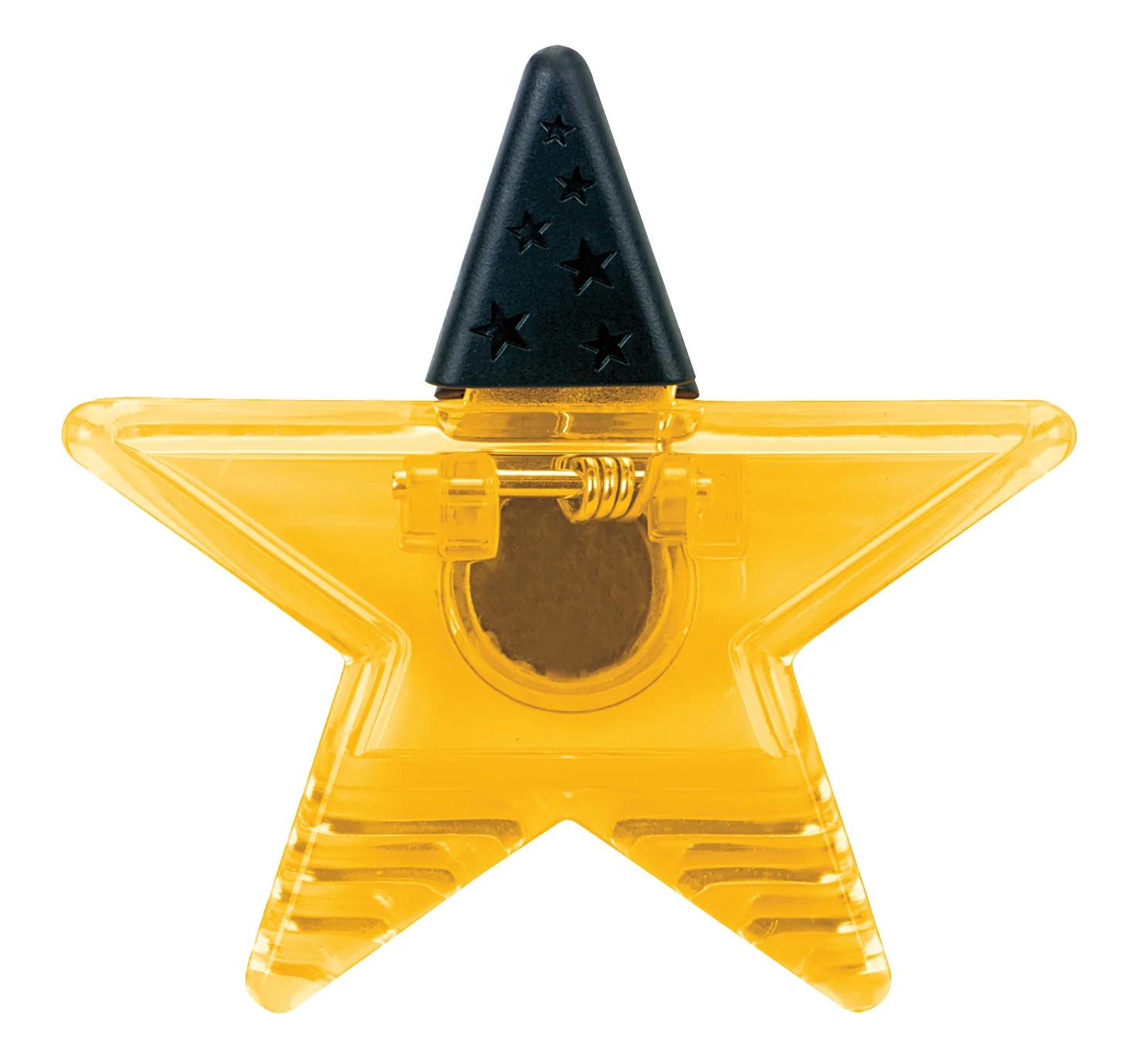Star Magnetic Clip Financial Plastic Rubber - 3.44 x 3.44 in - product view 6