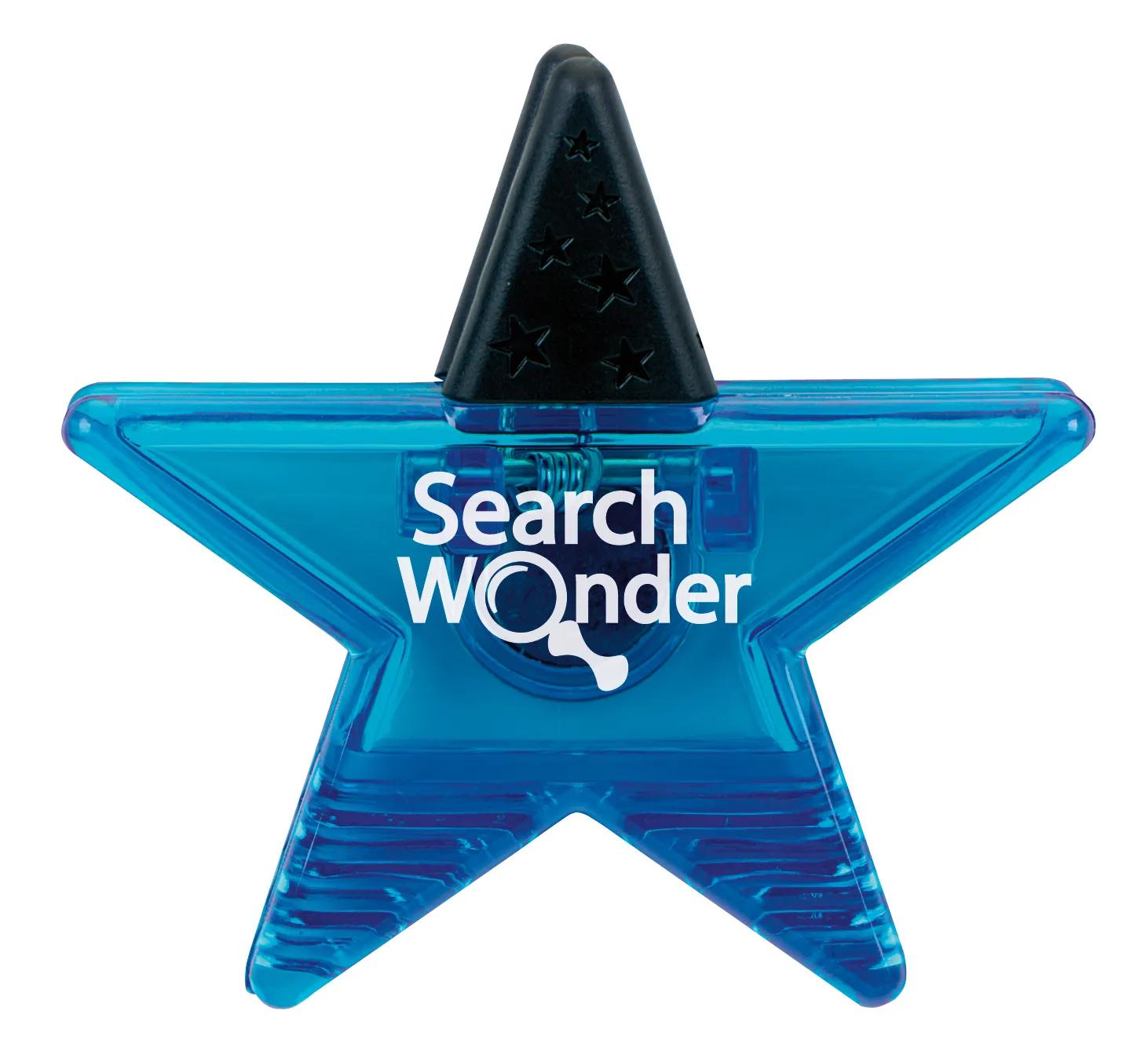 Star Magnetic Clip Financial Plastic Rubber - 3.44 x 3.44 in - product view 7