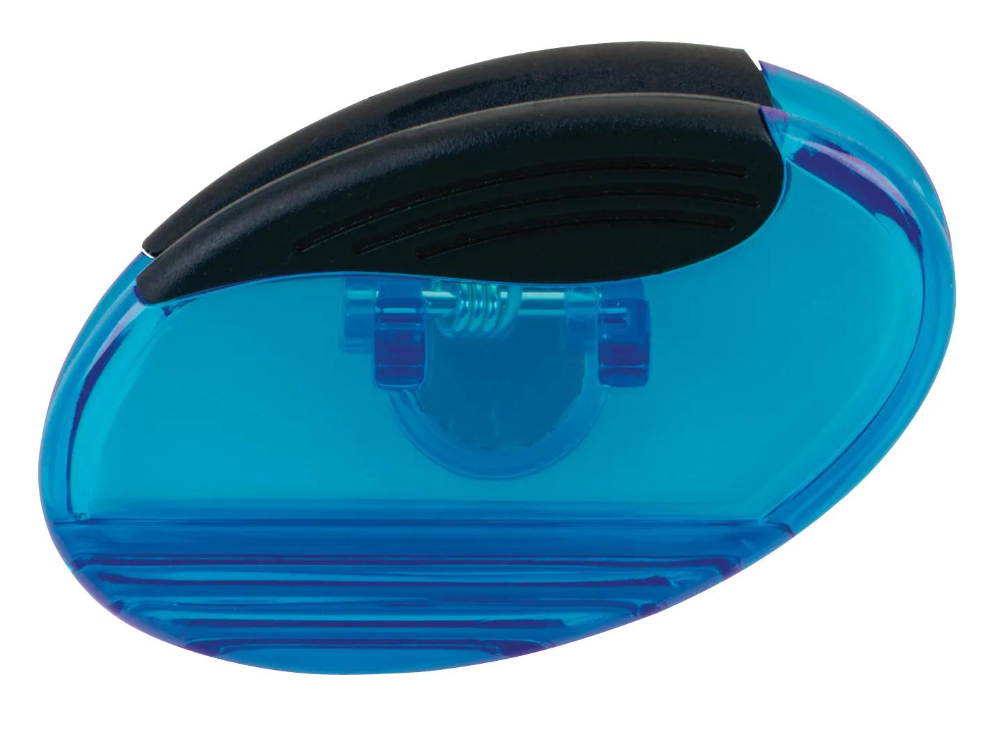 Oval Magnetic Clip Office Plastic Rubber - 2.19 x 3.56 in - product view 4