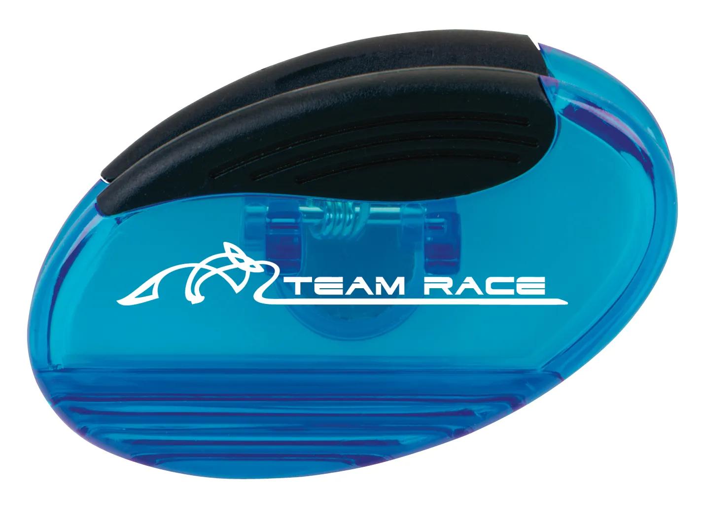 Oval Magnetic Clip Office Plastic Rubber - 2.19 x 3.56 in - product view 6