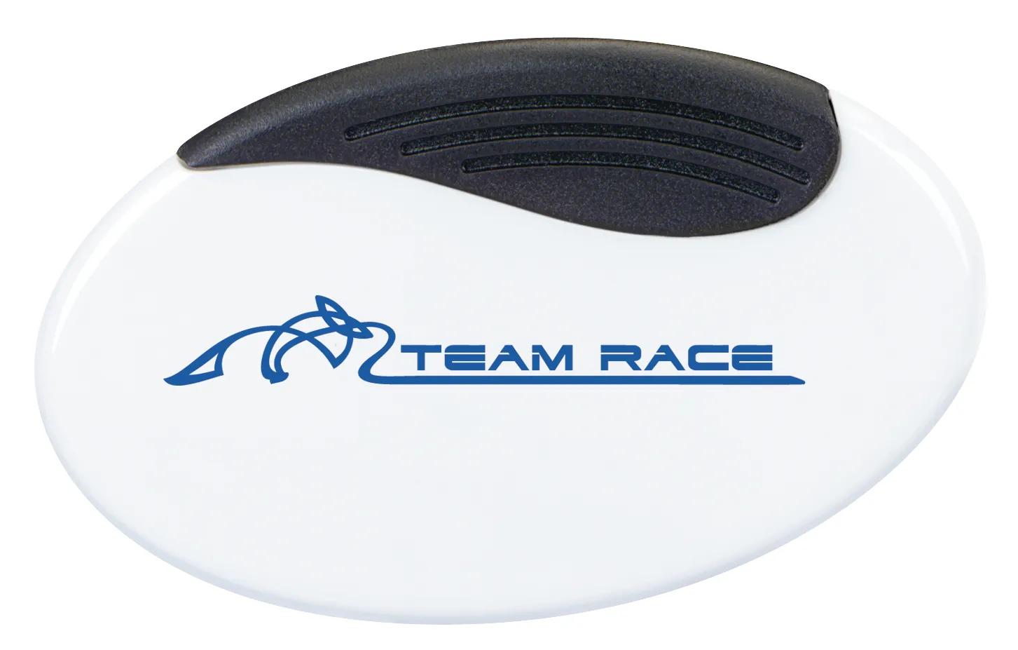 Oval Magnetic Clip Office Plastic Rubber - 2.19 x 3.56 in - product view 9