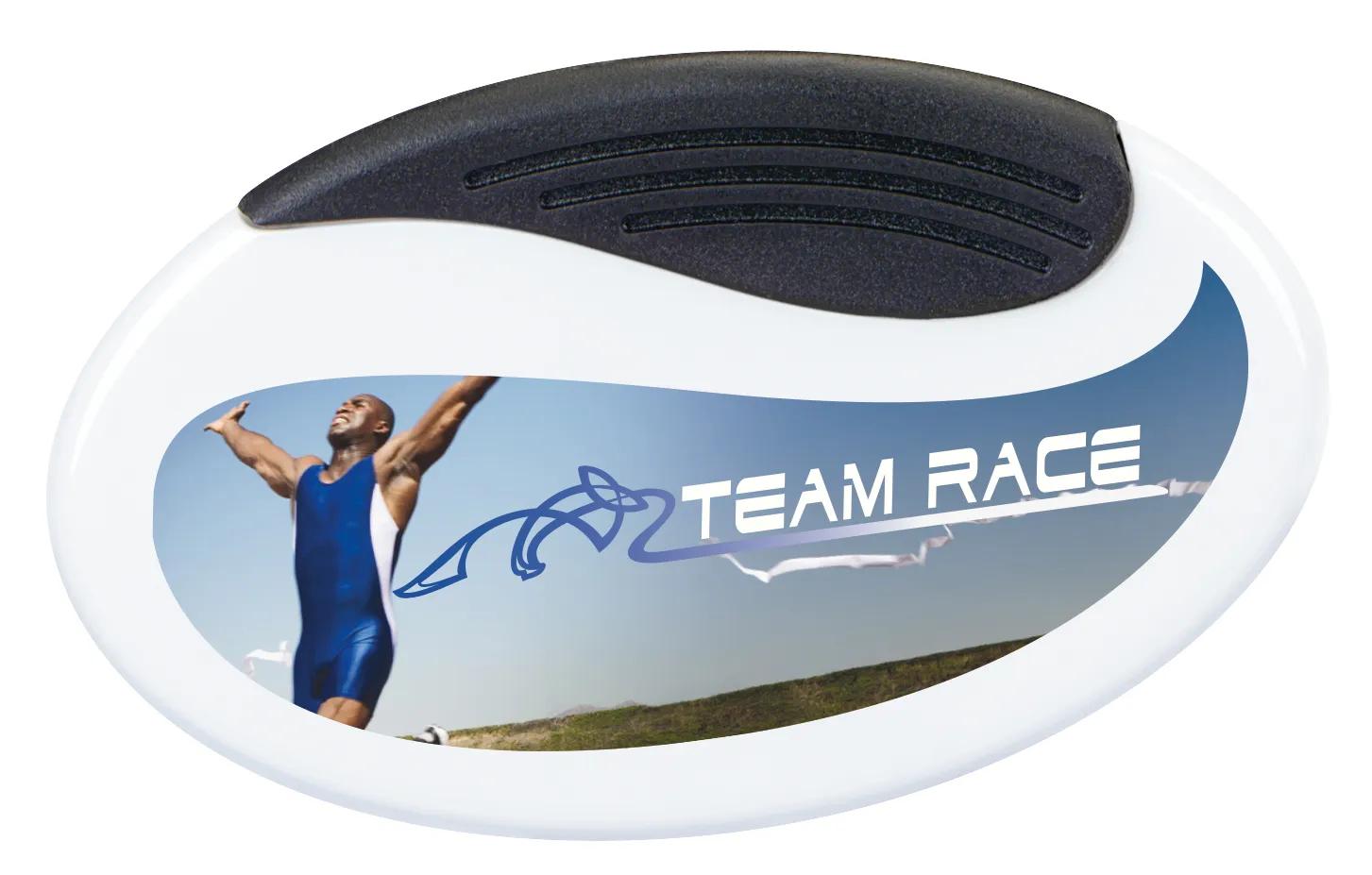 Oval Magnetic Clip Office Plastic Rubber - 2.19 x 3.56 in - product view 10