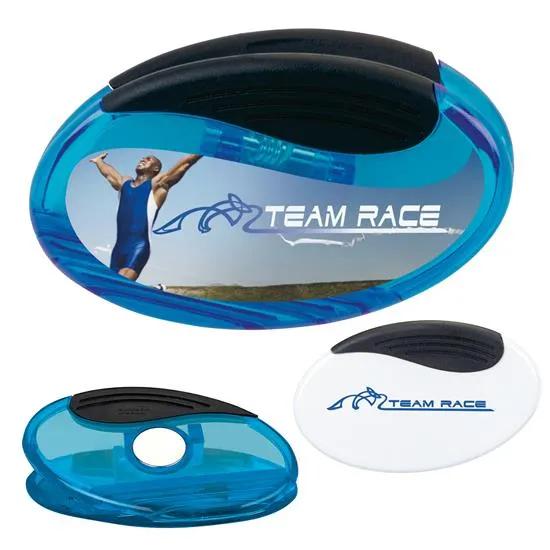 Oval Magnetic Clip Office Plastic Rubber - 2.19 x 3.56 in