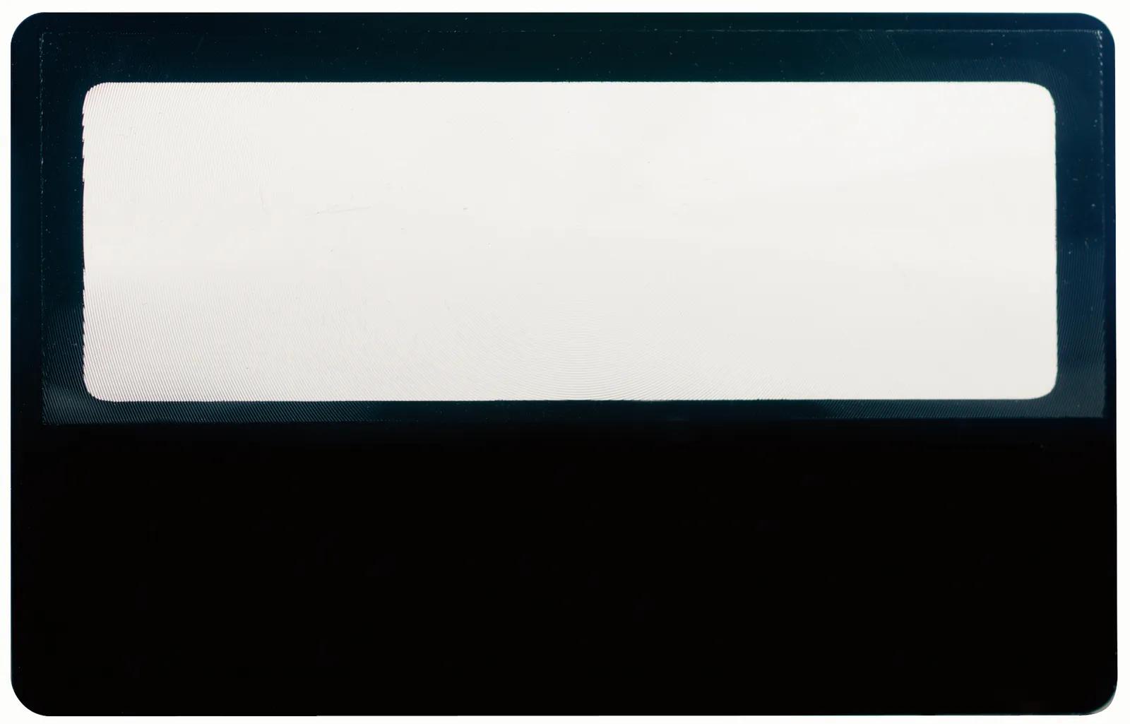 Credit Card Magnifier 3x PVC Wallet Size - 2.125 x 3.375 in - product view 3