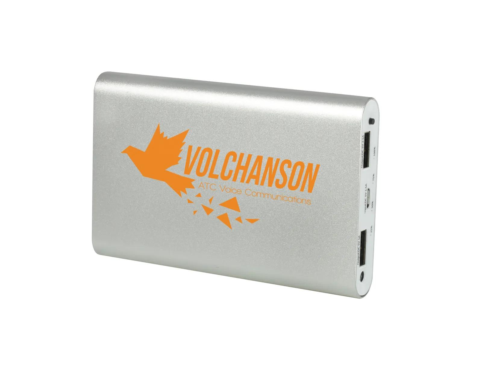 Arnold Aluminum Power Bank 8000mAh Dual USB - 4.5 x 2.88 in - product view 4