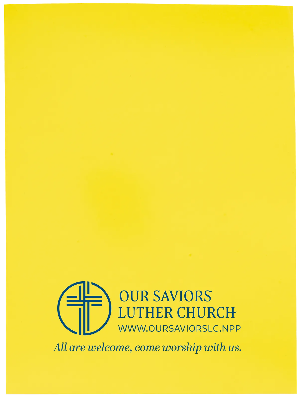 Gloss Paper Folder Business Card Slot - 12 x 9 in - product view 51