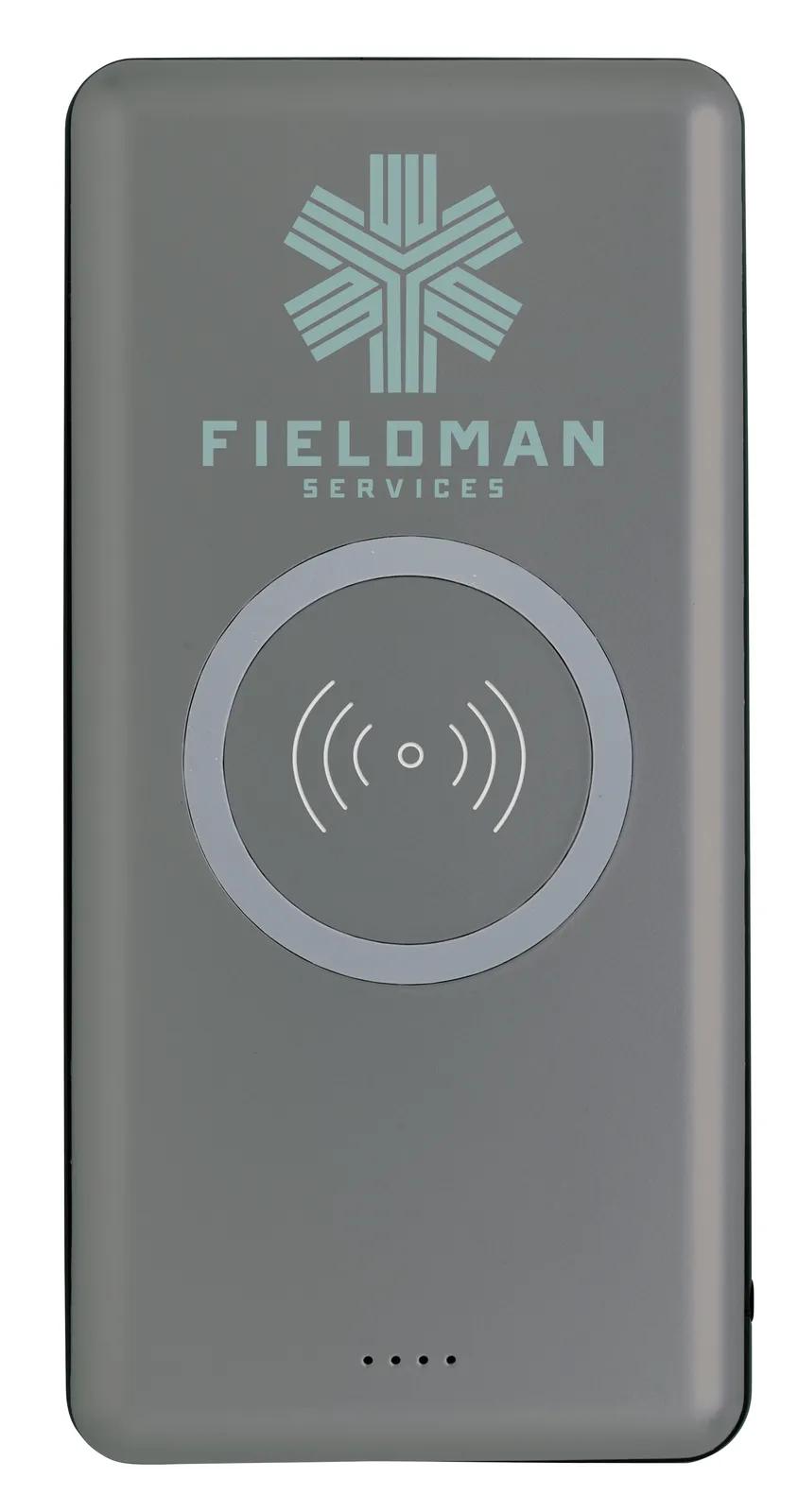 Wireless Power Bank Metallic Finish - 10,000 mAh - product view 7