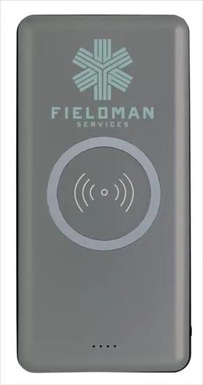 Wireless Power Bank Metallic Finish - 10,000 mAh