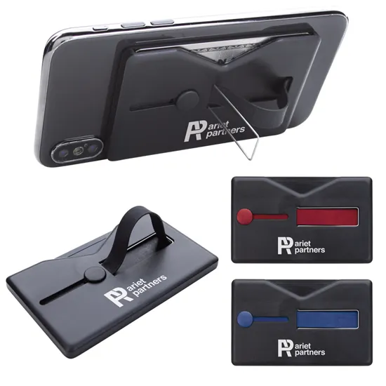 Phone Wallet RFID Grip Stand Multi-Function - 3.75 x 2.25 in