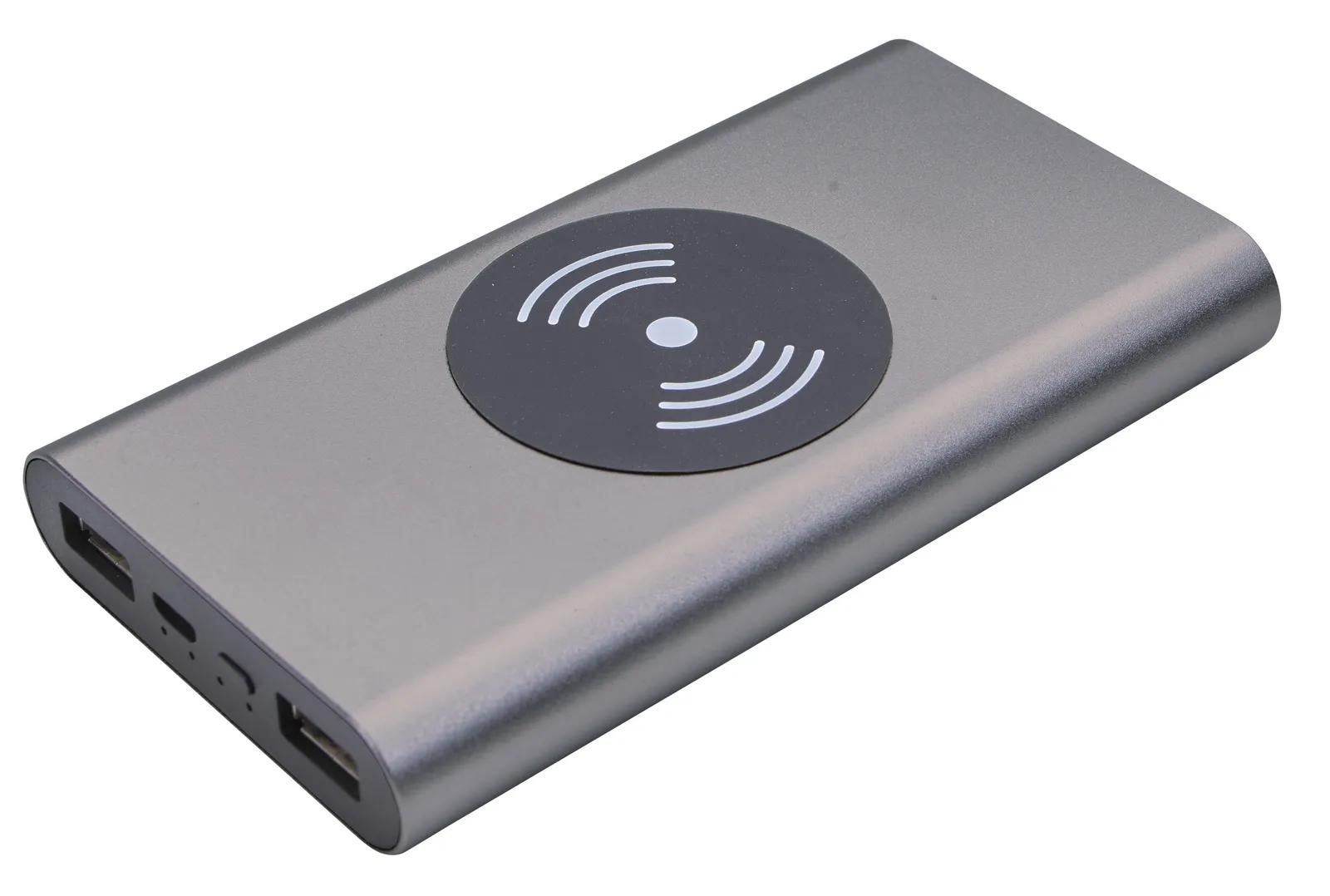 Aluminum Wireless Power Bank HD Charging - 10,000 mAh - product view 3