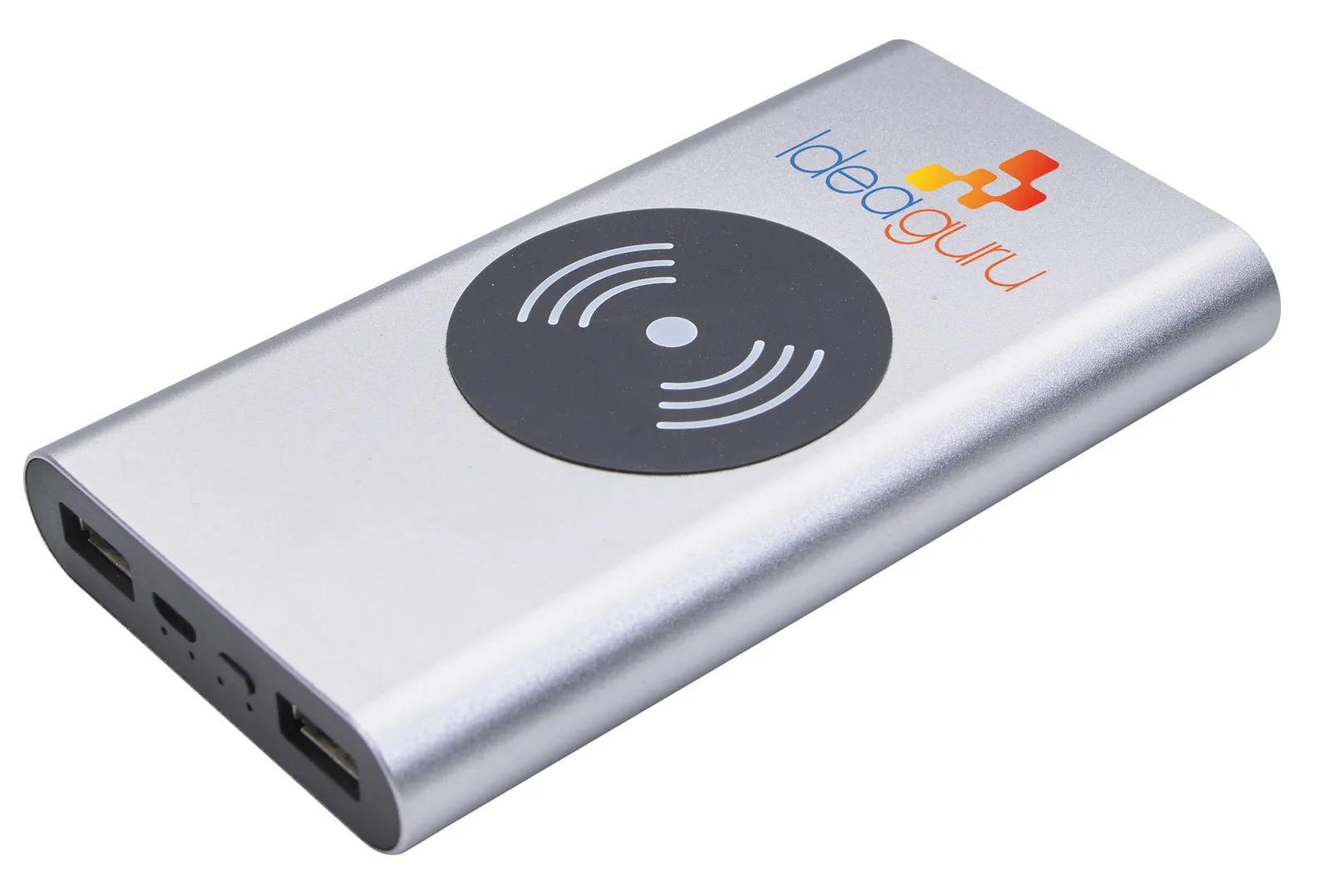 Aluminum Wireless Power Bank HD Charging - 10,000 mAh - product view 8