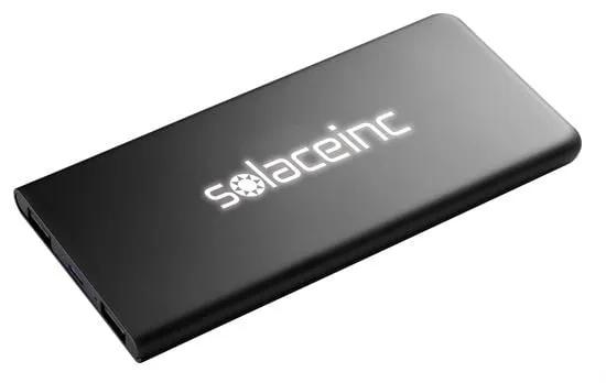 Slim Power Bank Dual USB Fast Charge - 5000 mAh