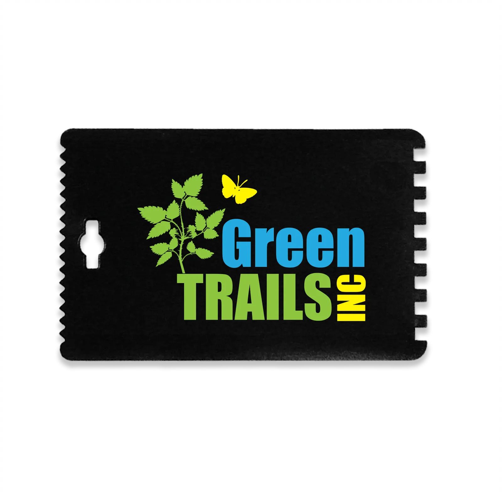 Custom Ice Scraper Credit Card Size Polystyrene - 3.375 x 2.125 in