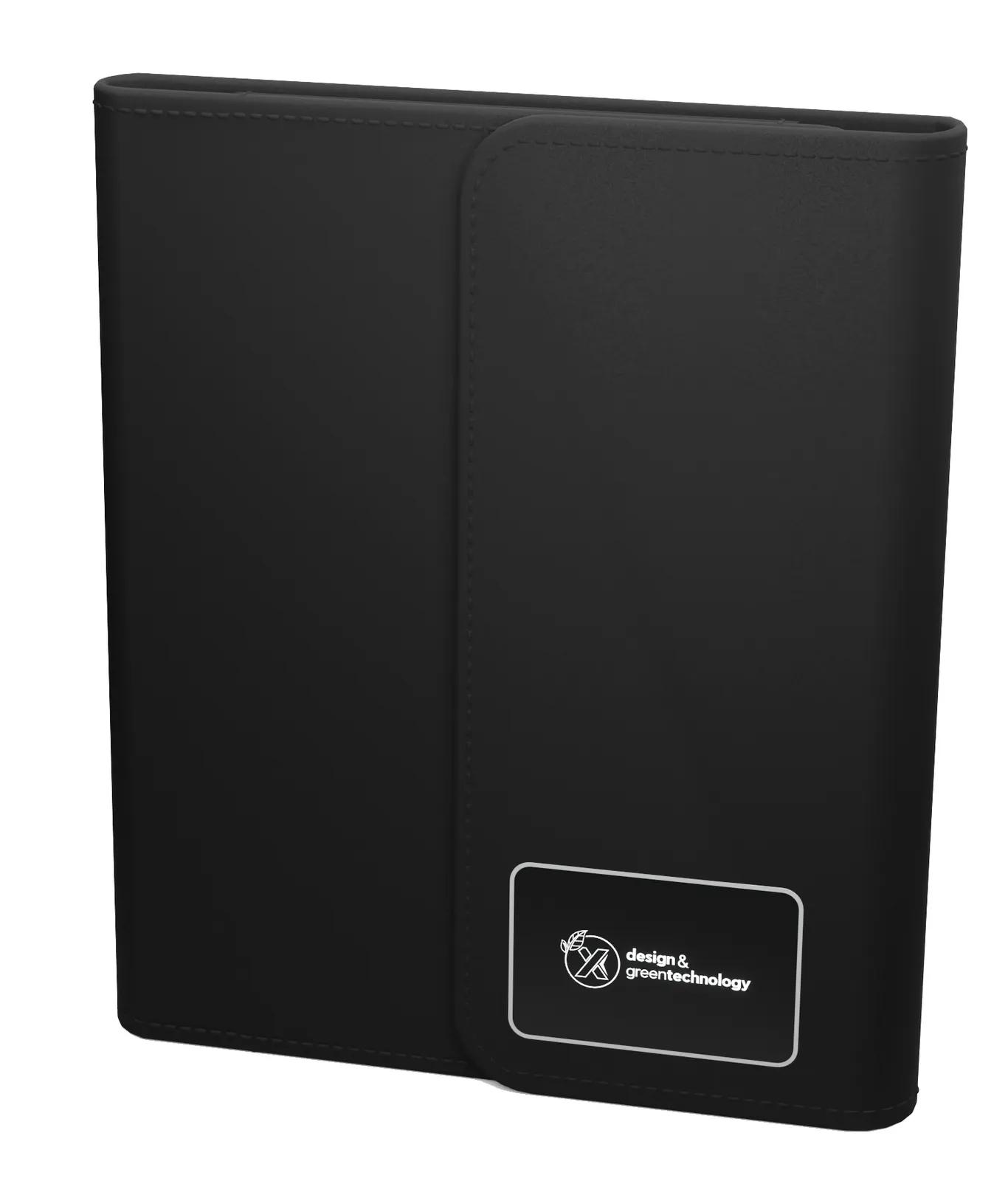 Wireless Charging Notebook A5 with Power Bank 4000 mAh - 9.25 x 7.7 in - product view 3