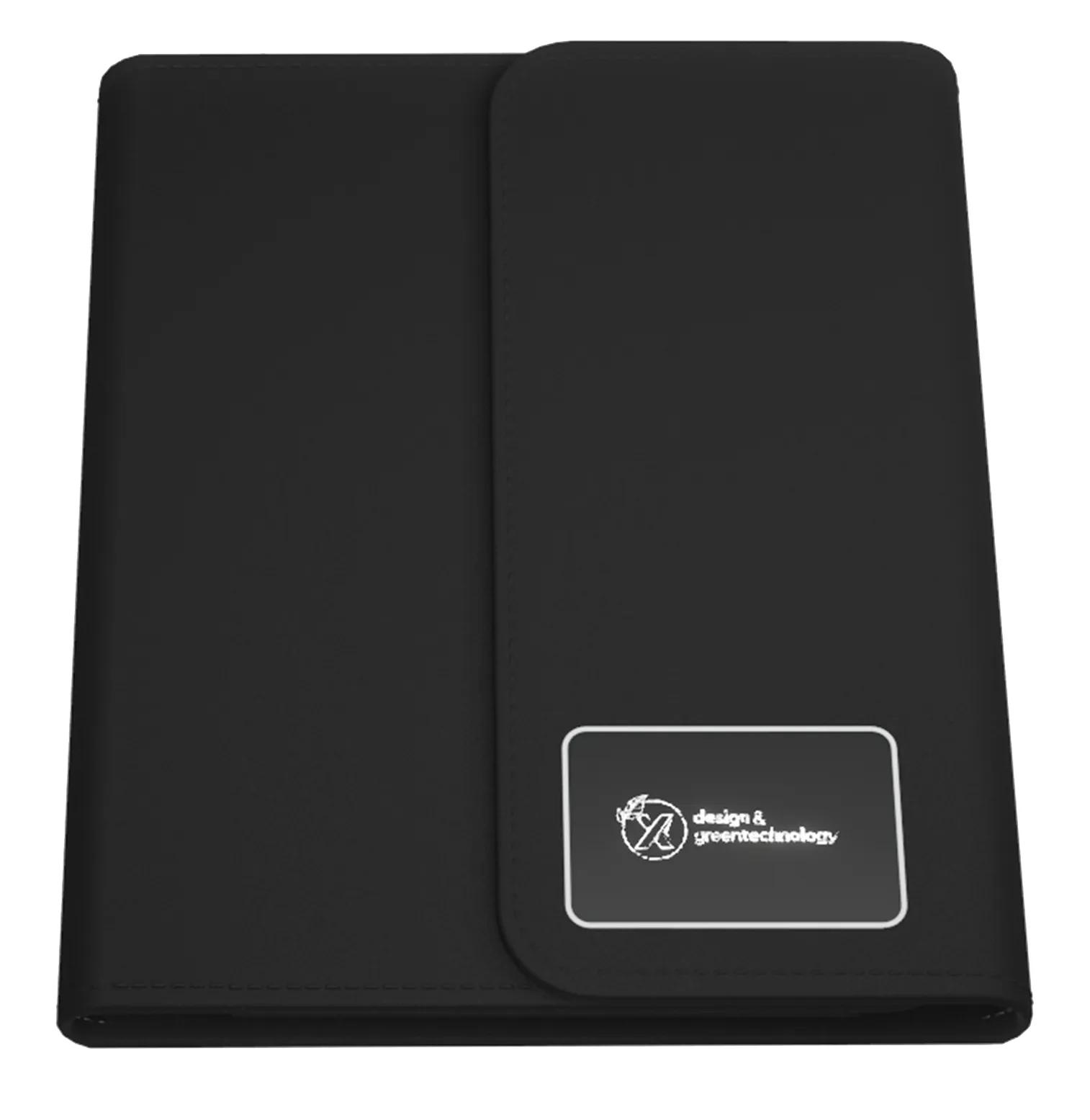 Wireless Charging Notebook A5 with Power Bank 4000 mAh - 9.25 x 7.7 in - product view 4