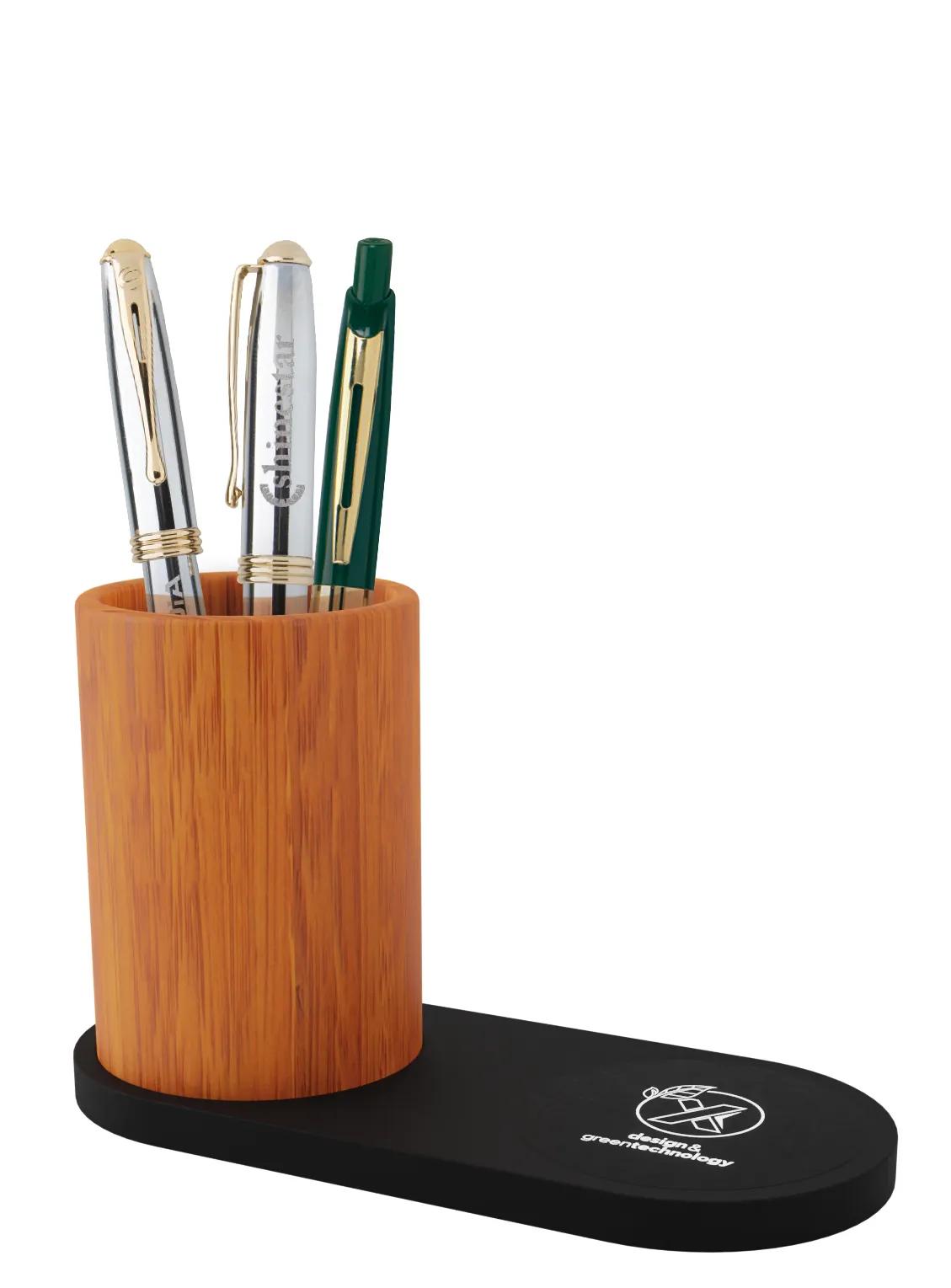 Desk Organizer with Wireless Charging Base Birch 10W - 7.1 x 3.3 in - product view 7