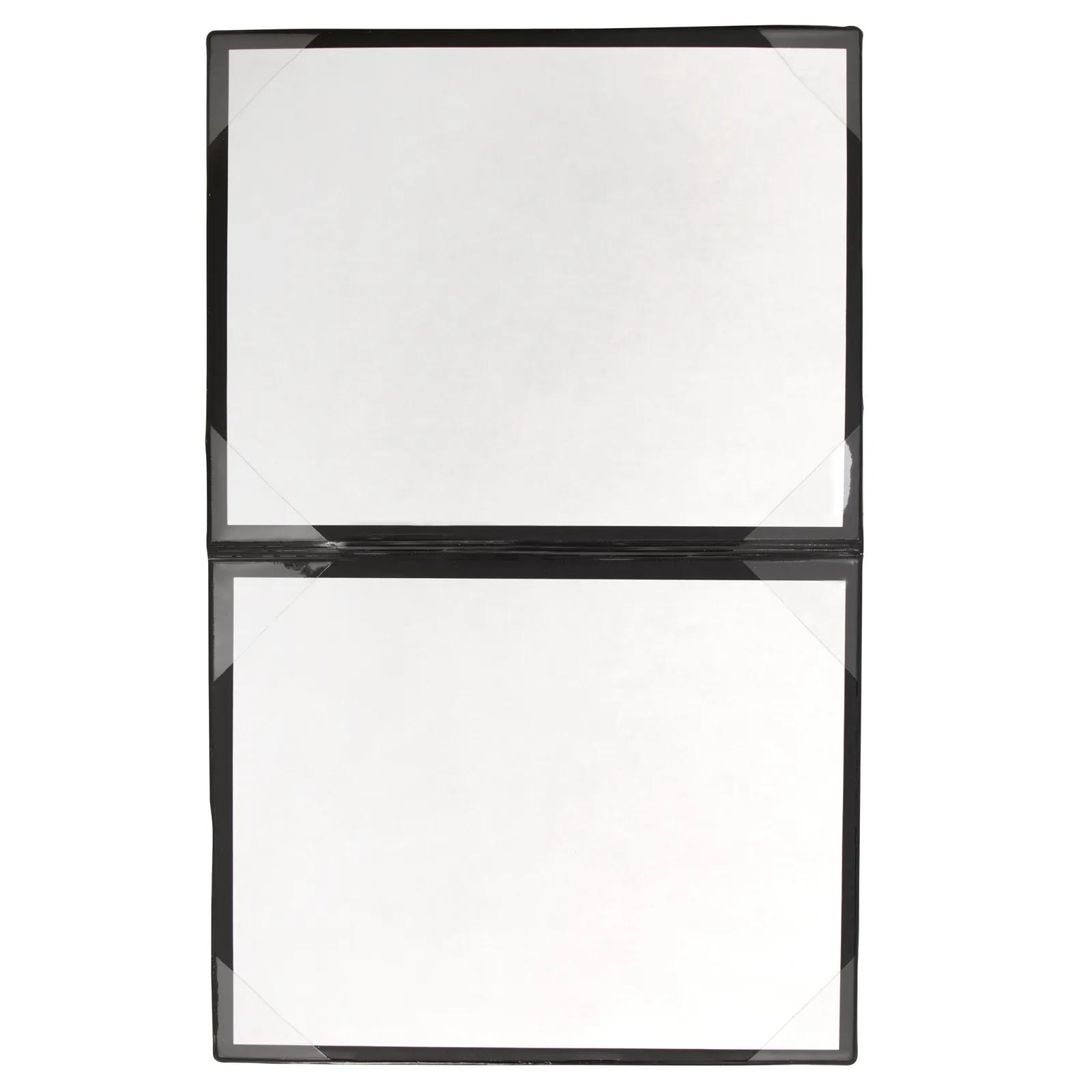 Certificate Holder Vinyl Foam Padded Dual Document - 11.75 x 9.5 in - product view 7