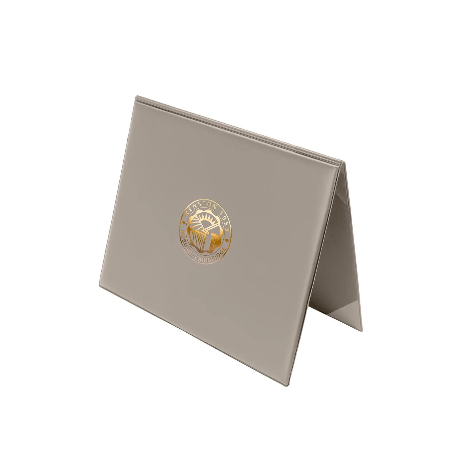 Certificate Holder Vinyl Foam Padded Dual Document - 11.75 x 9.5 in - product view 74