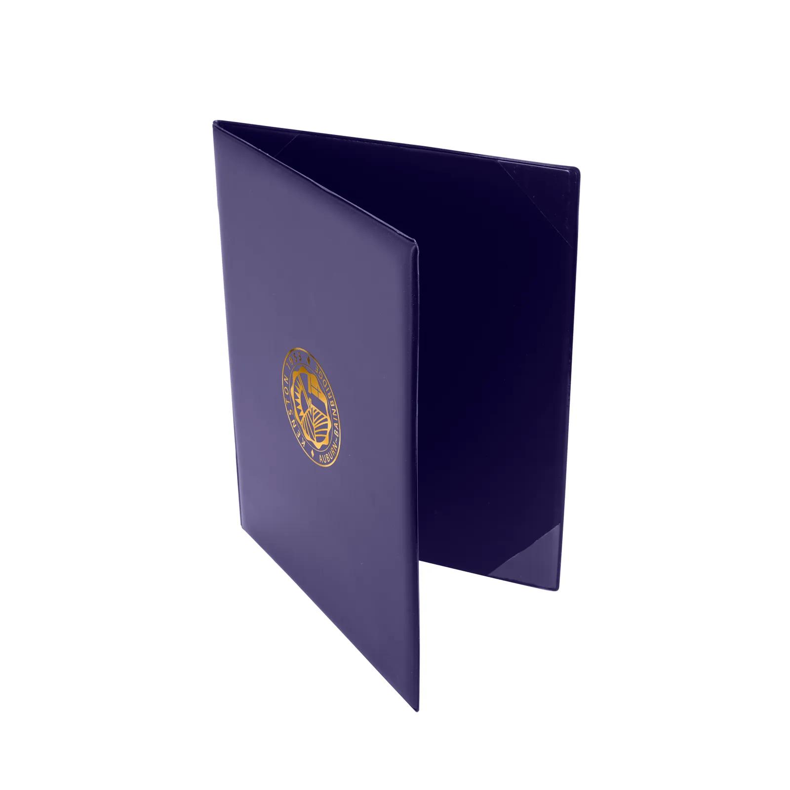 Certificate Holder Vinyl Foam Padded Dual Document - 11.75 x 9.5 in - product view 87