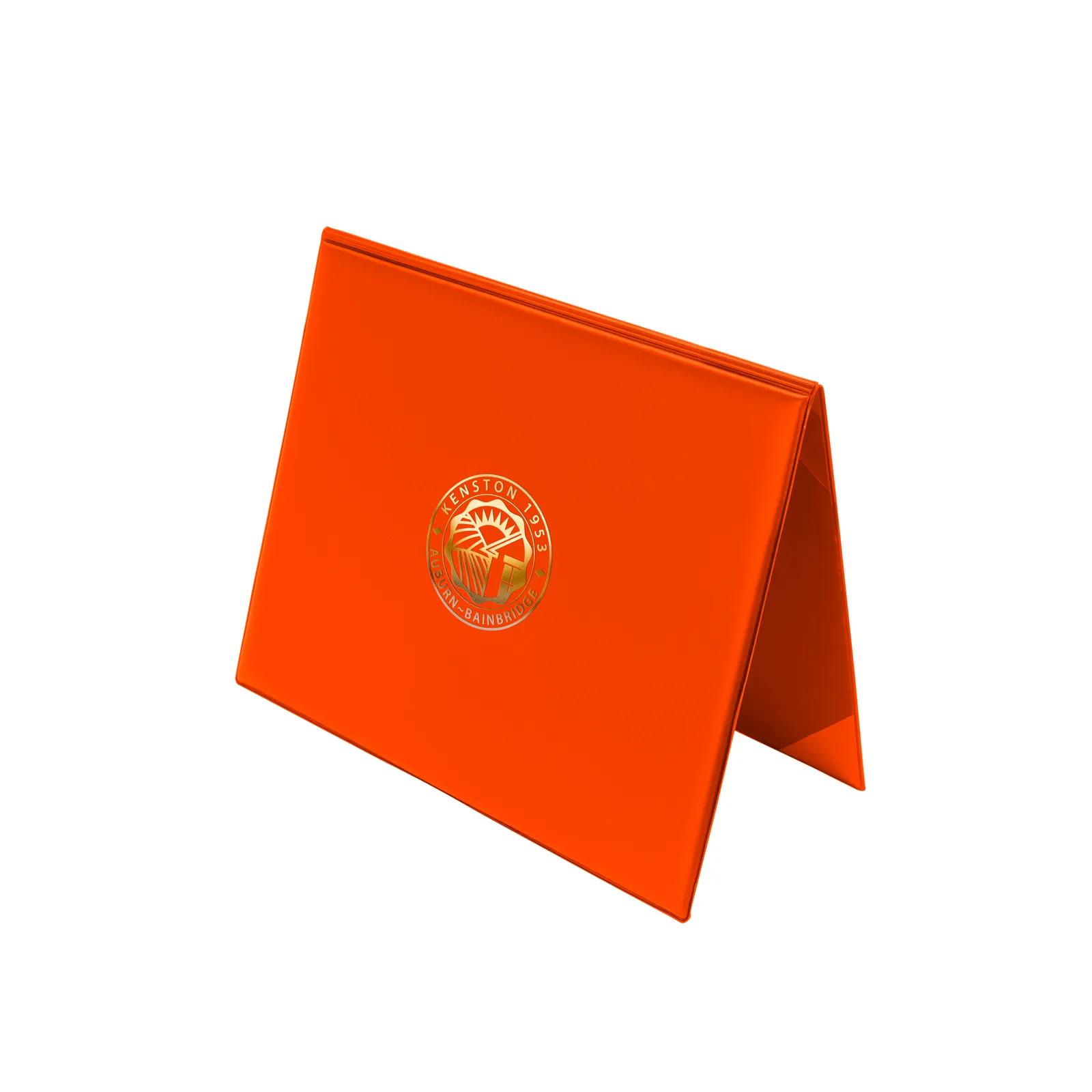 Certificate Holder Vinyl Foam Padded Dual Document - 11.75 x 9.5 in - product view 91