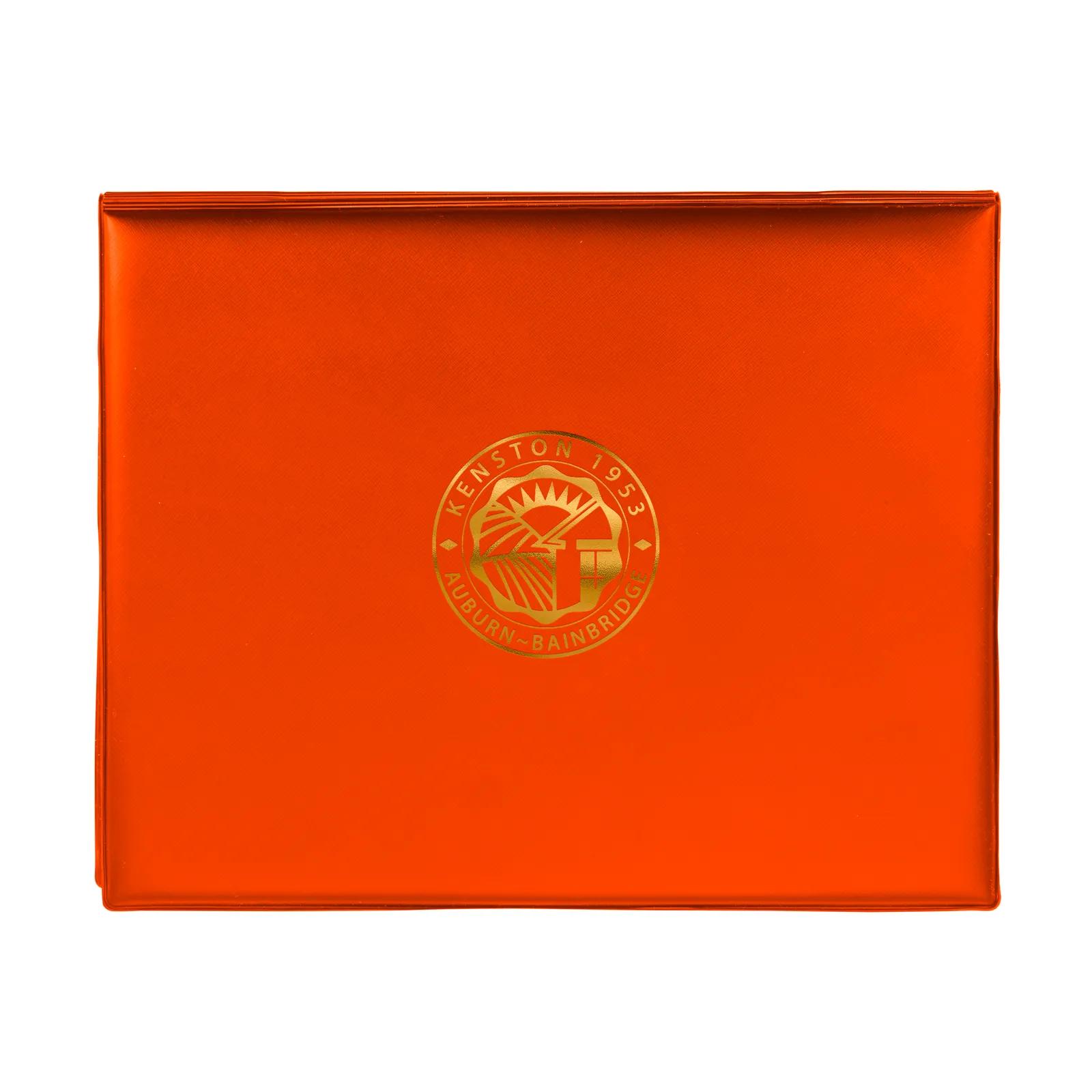 Certificate Holder Vinyl Foam Padded Dual Document - 11.75 x 9.5 in - product view 95