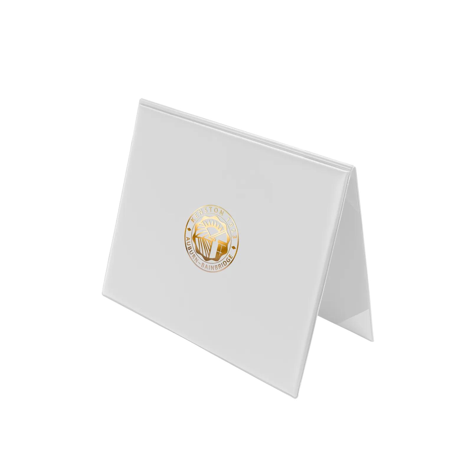 Certificate Holder Vinyl Foam Padded Dual Document - 11.75 x 9.5 in - product view 109