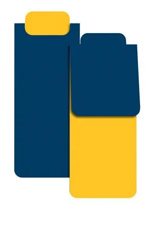 Large Magnetic Bookmark Laminated Coating - 4.25 x 1.75 in - product view 21