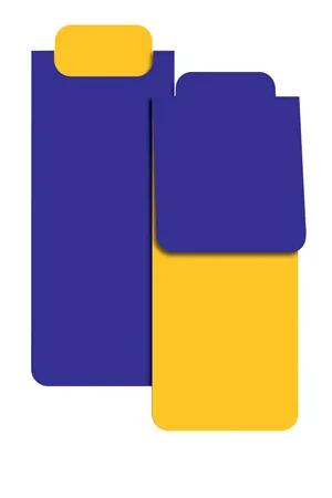 Large Magnetic Bookmark Laminated Coating - 4.25 x 1.75 in - product view 26