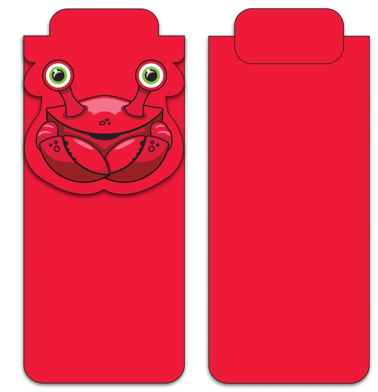 Die-Cut Character Magnetic Bookmark - 4.25 x 1.75 in - product view 13