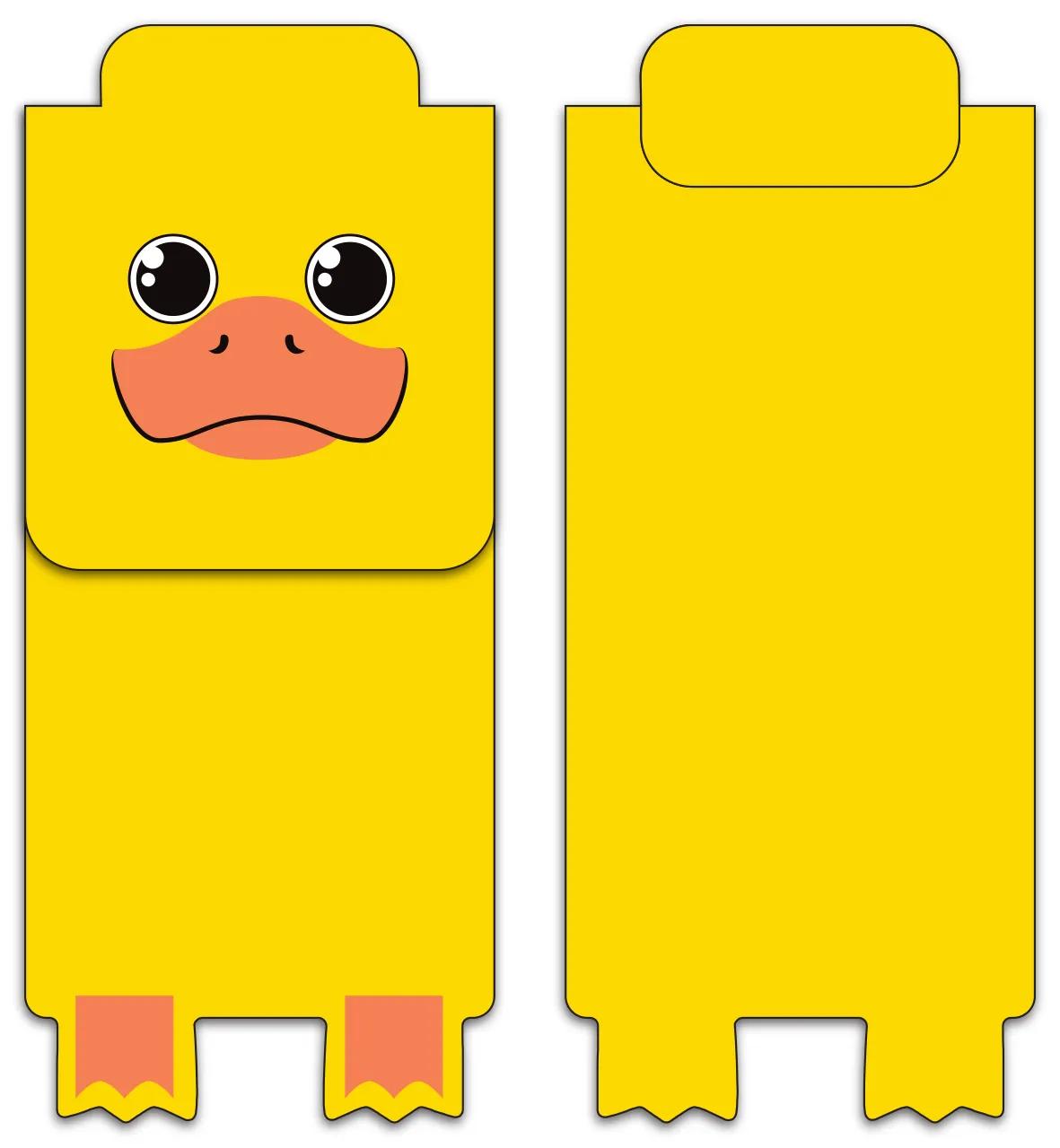 Die-Cut Character Magnetic Bookmark - 4.25 x 1.75 in - product view 15