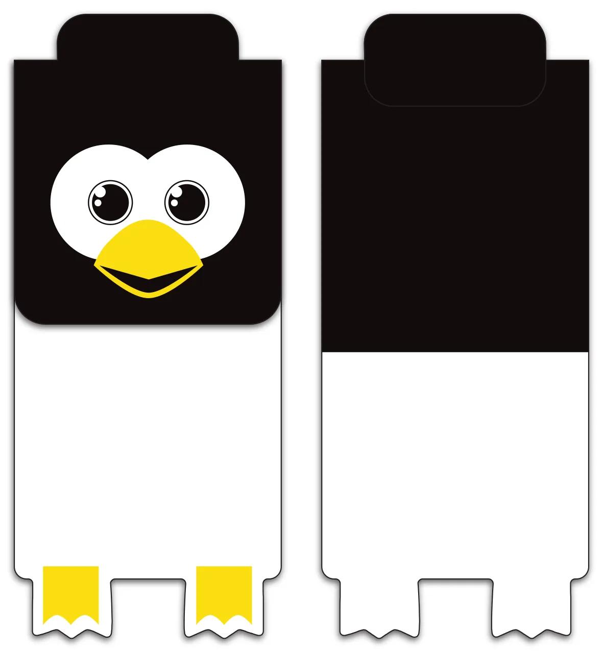 Die-Cut Character Magnetic Bookmark - 4.25 x 1.75 in - product view 27