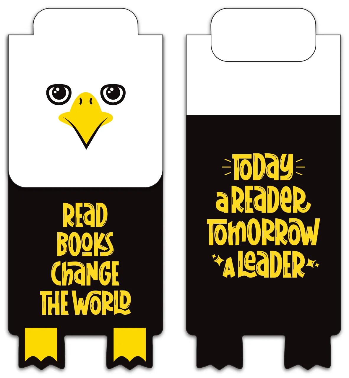 Die-Cut Character Magnetic Bookmark - 4.25 x 1.75 in - product view 48