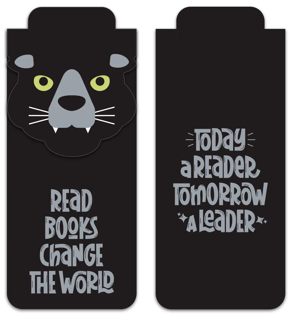 Die-Cut Character Magnetic Bookmark - 4.25 x 1.75 in - product view 58