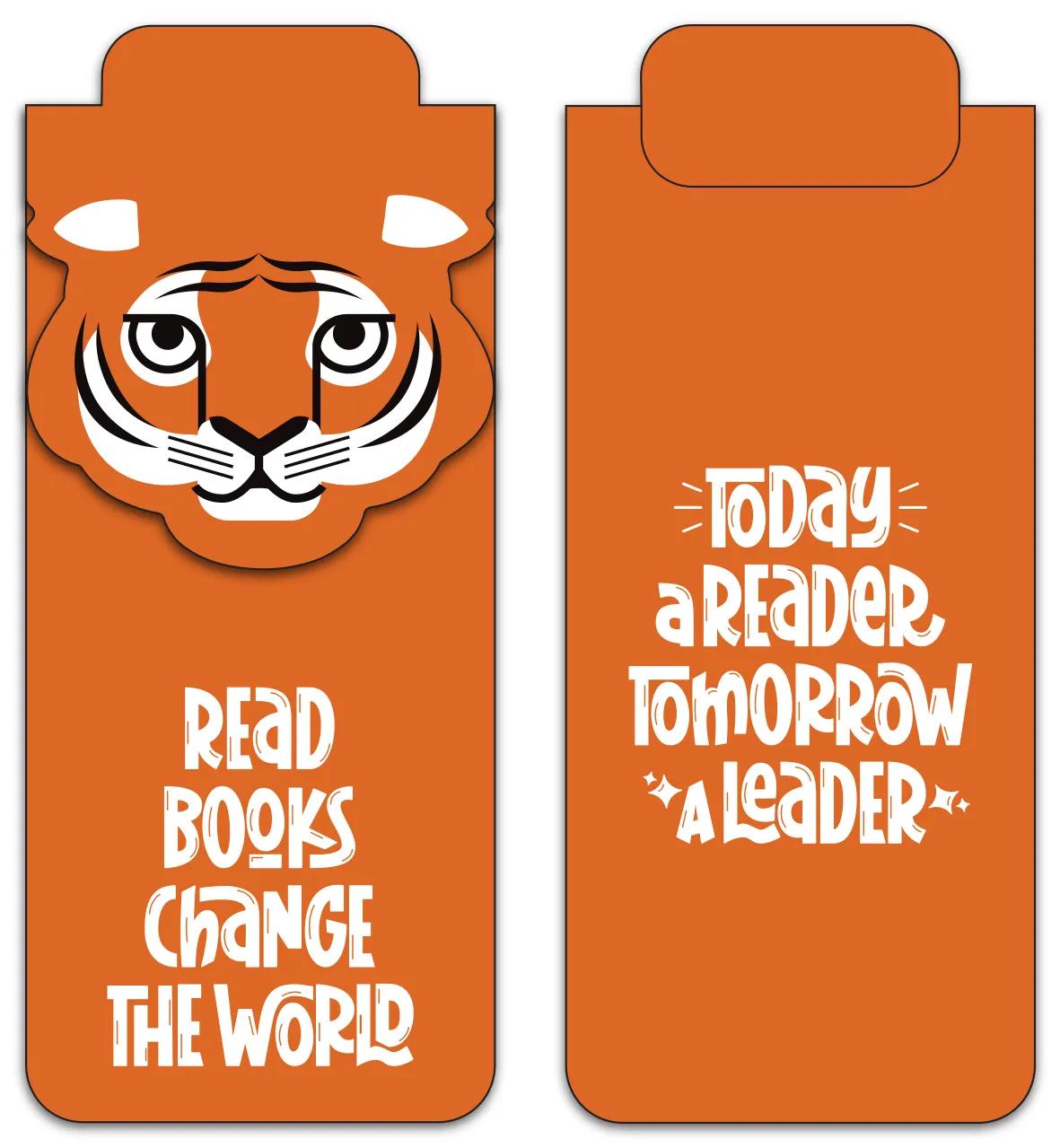 Die-Cut Character Magnetic Bookmark - 4.25 x 1.75 in - product view 67