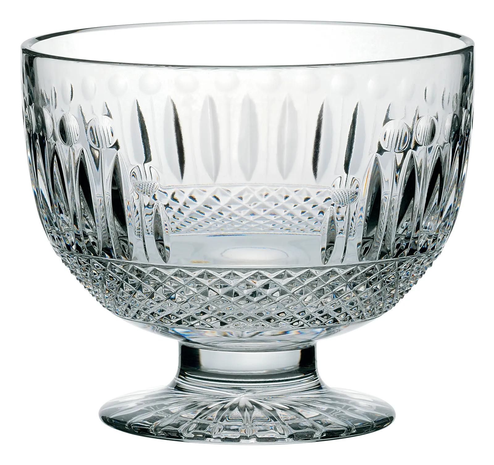Victoria Crystal Pedestal Bowl - 7.5 in - product view 2