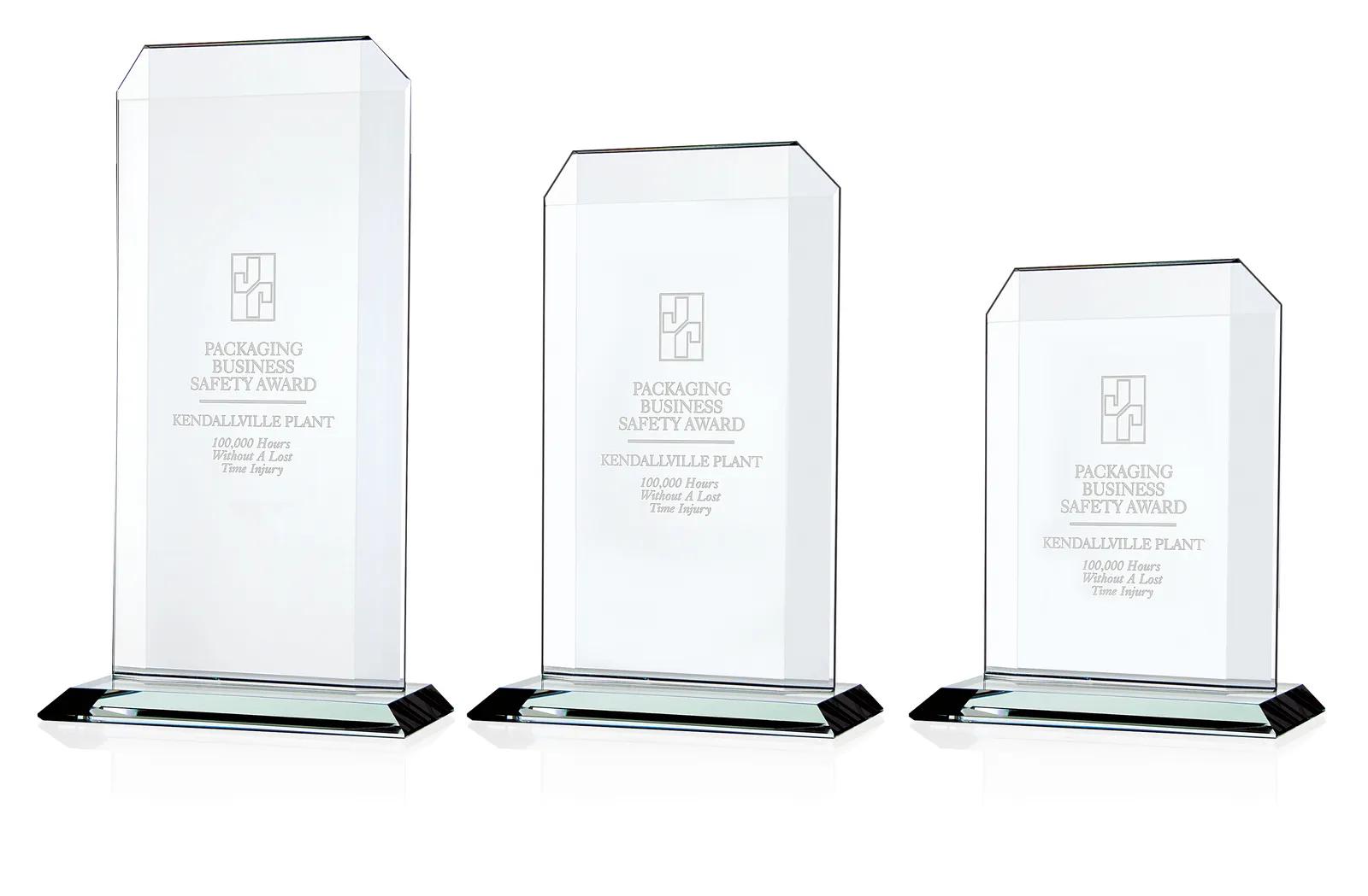 Echo Starfire Glass Award Large Performance - 11.5 x 6 in - product view 6