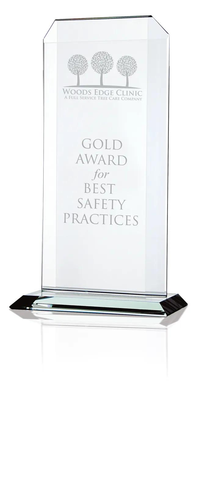 Echo Starfire Glass Award Large Performance - 11.5 x 6 in - product view 7