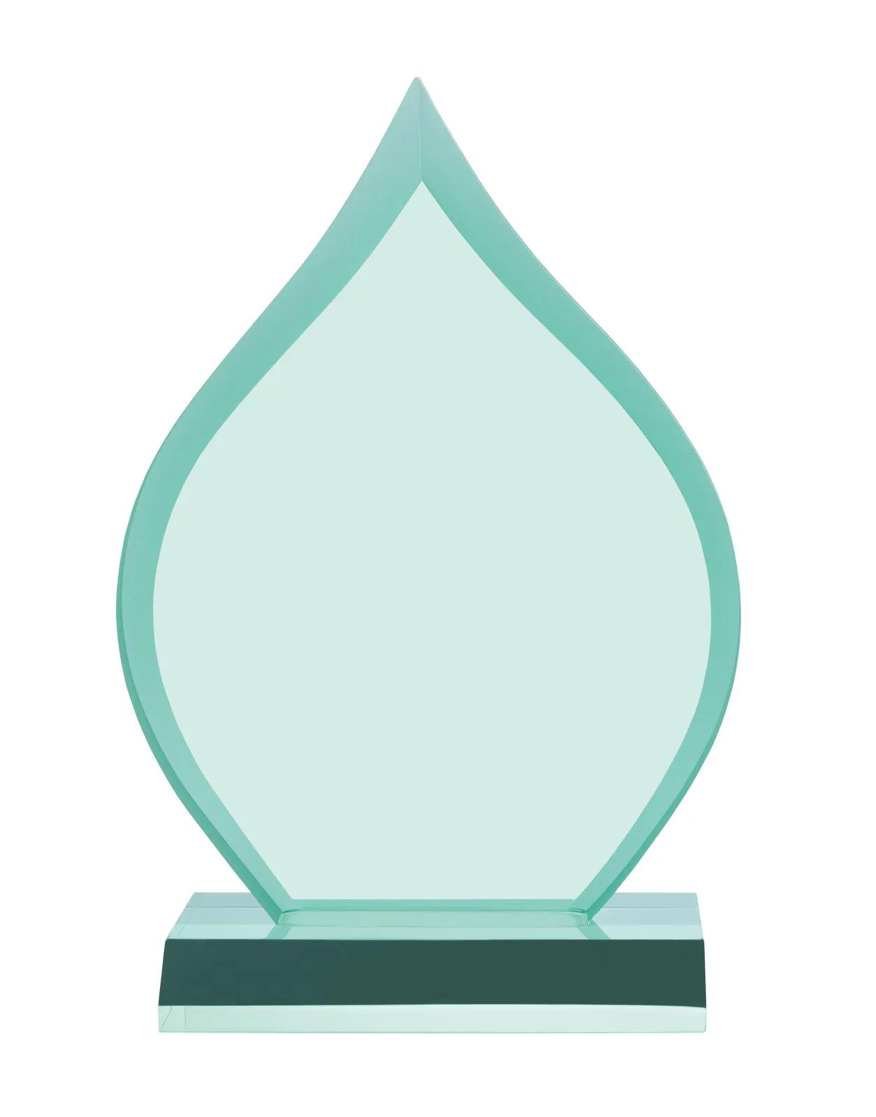 Acrylic Award Inspire Flame Freestanding - 7.875 x 4.5 in - product view 3