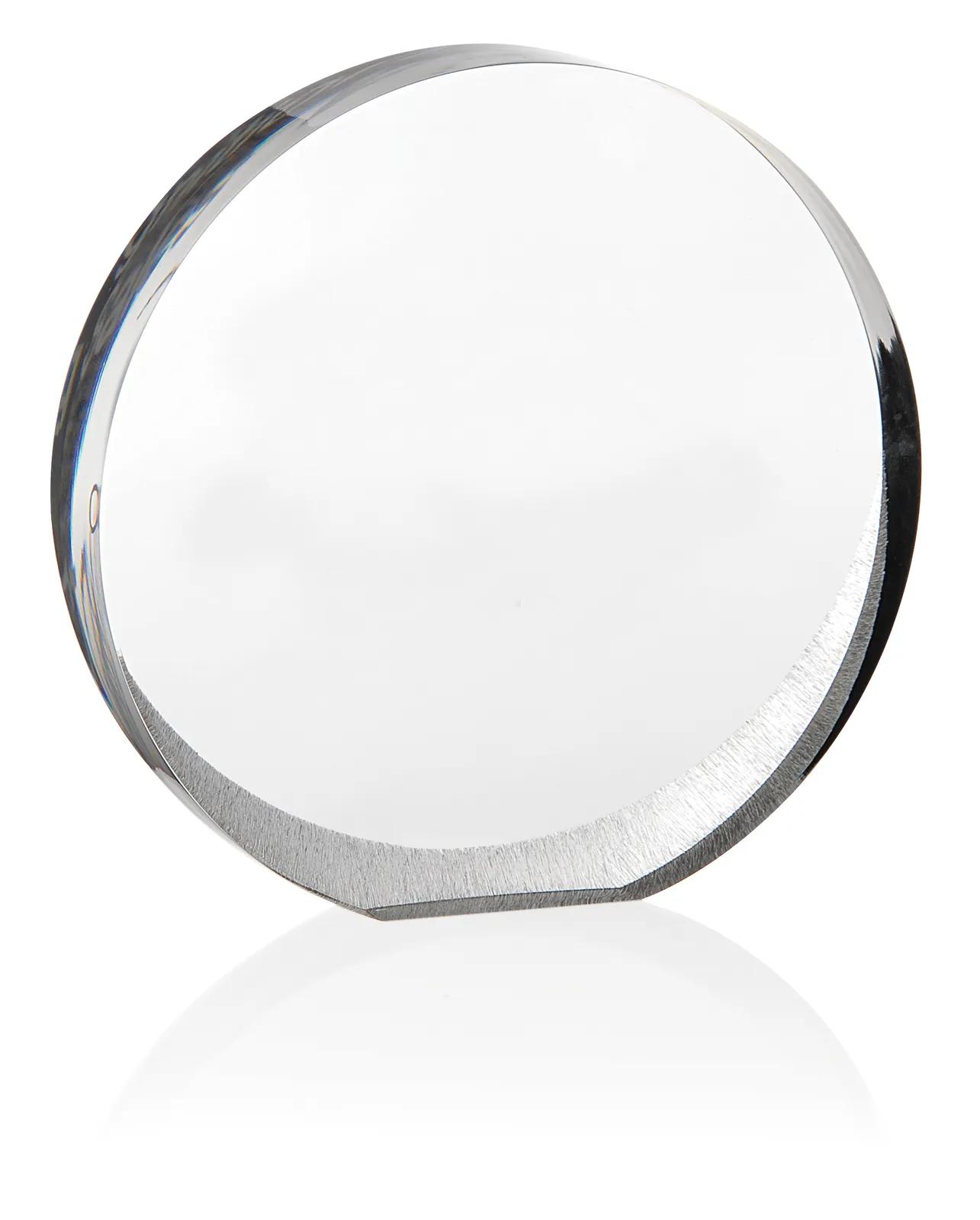 Acrylic Award Orbit Round Design Medium - 5.8125 x 6 in - product view 3