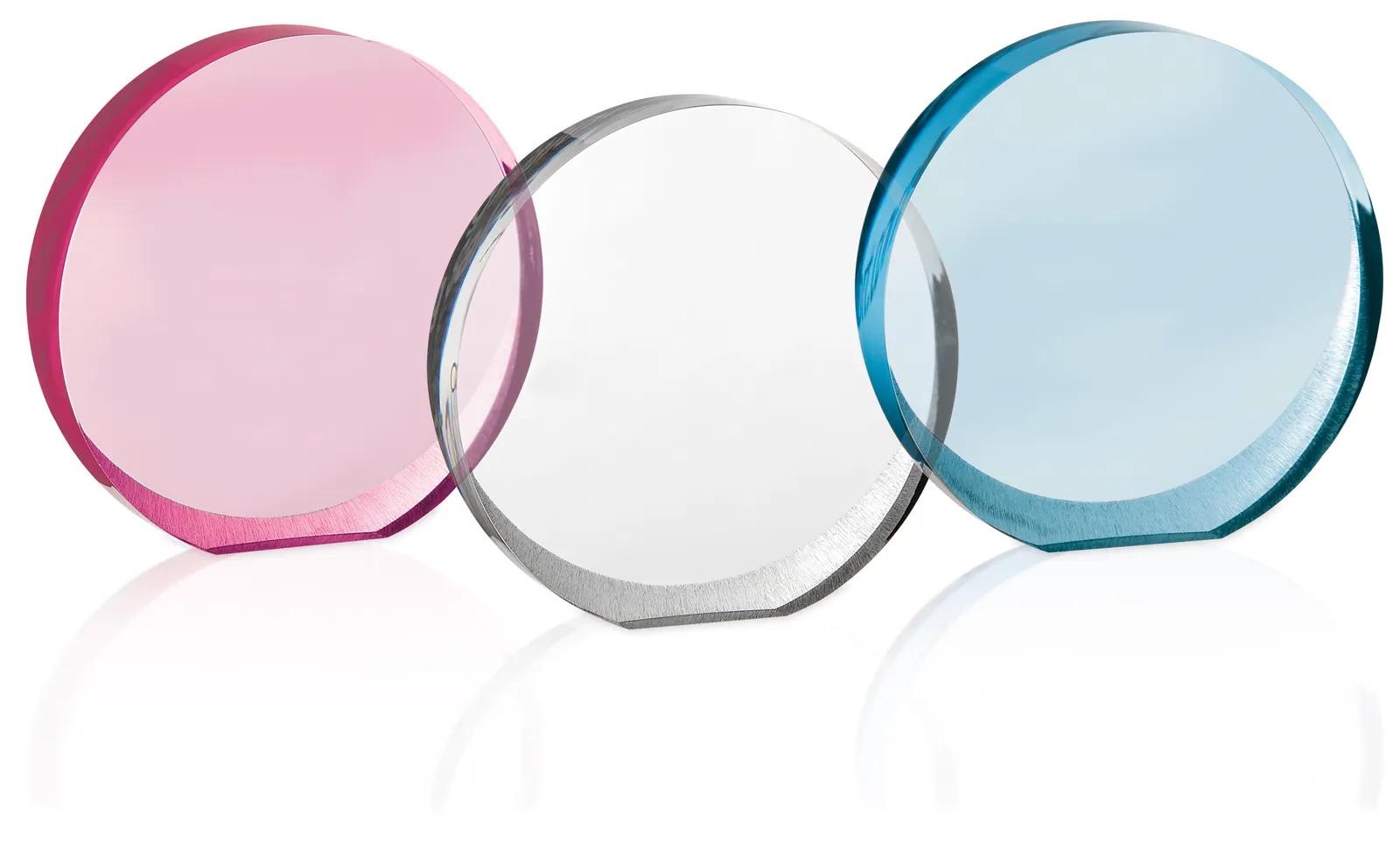 Acrylic Award Orbit Round Design Medium - 5.8125 x 6 in - product view 4