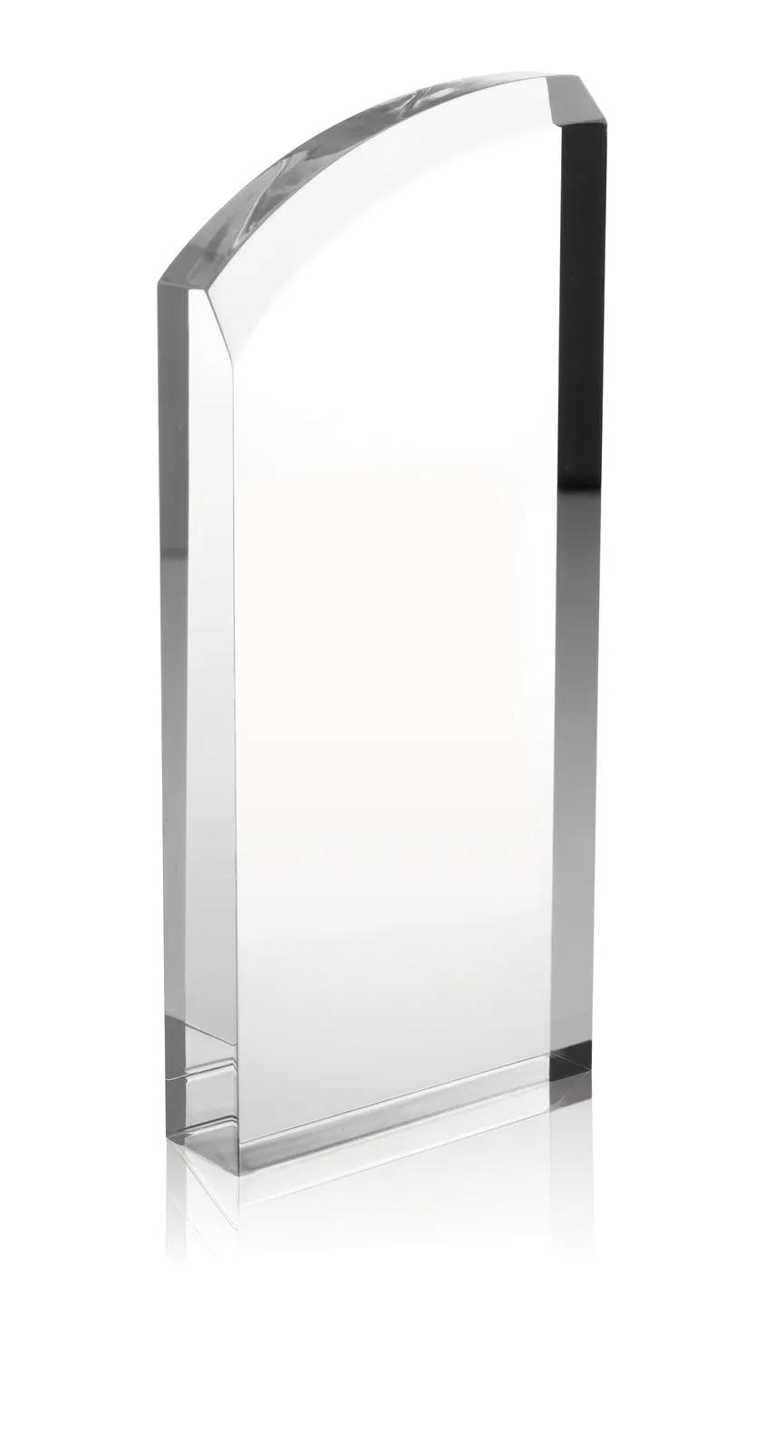 Acrylic Award Curved Design Enterprise Modern - 8 x 3.5 in - product view 2
