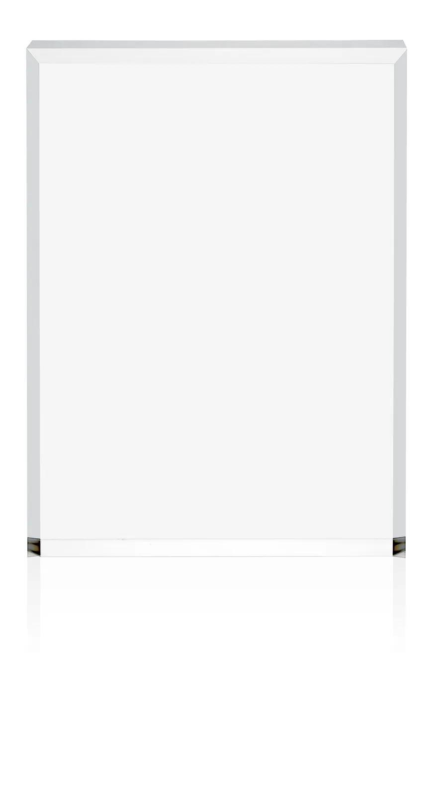 Acrylic Plaque Freestanding 3D Effect Design - 7 x 5 in - product view 2